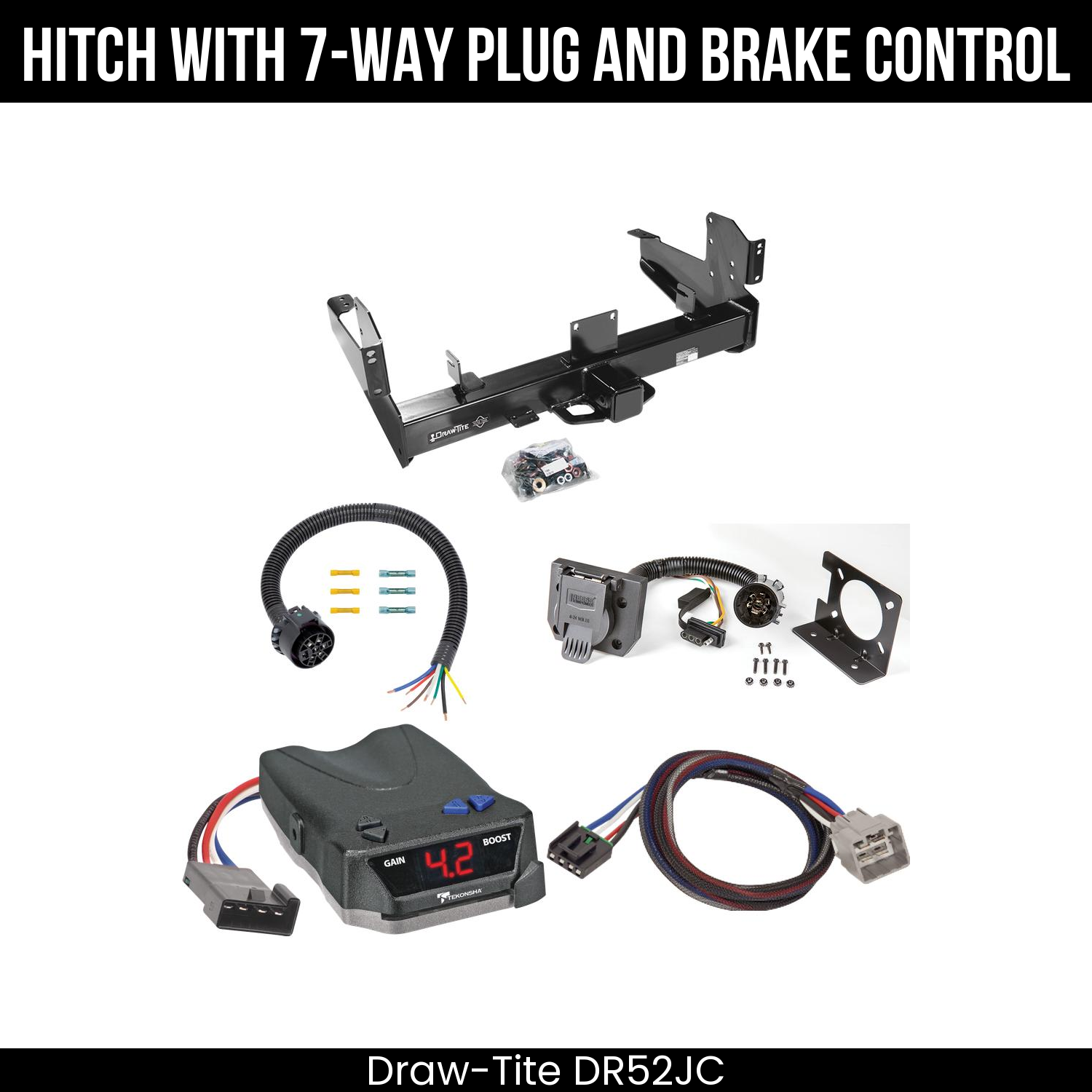 Trailer Hitch , 7-Way , Tekonsha Brake EVN Control