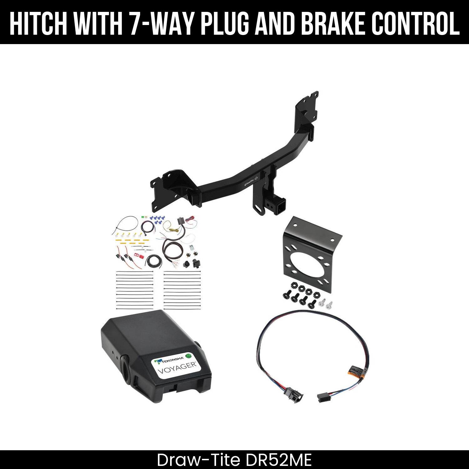 Trailer Hitch , 7-Way , Tekonsha Voyager Brake Control