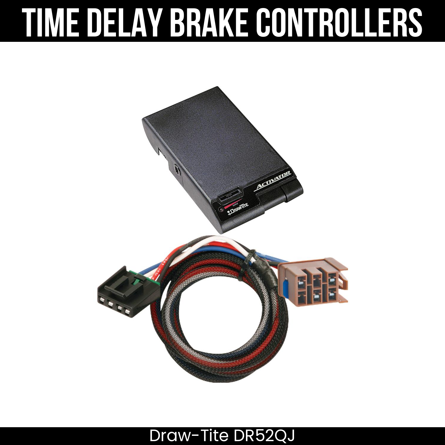 Draw-Tite Activator Brake Control , Plug Adapter