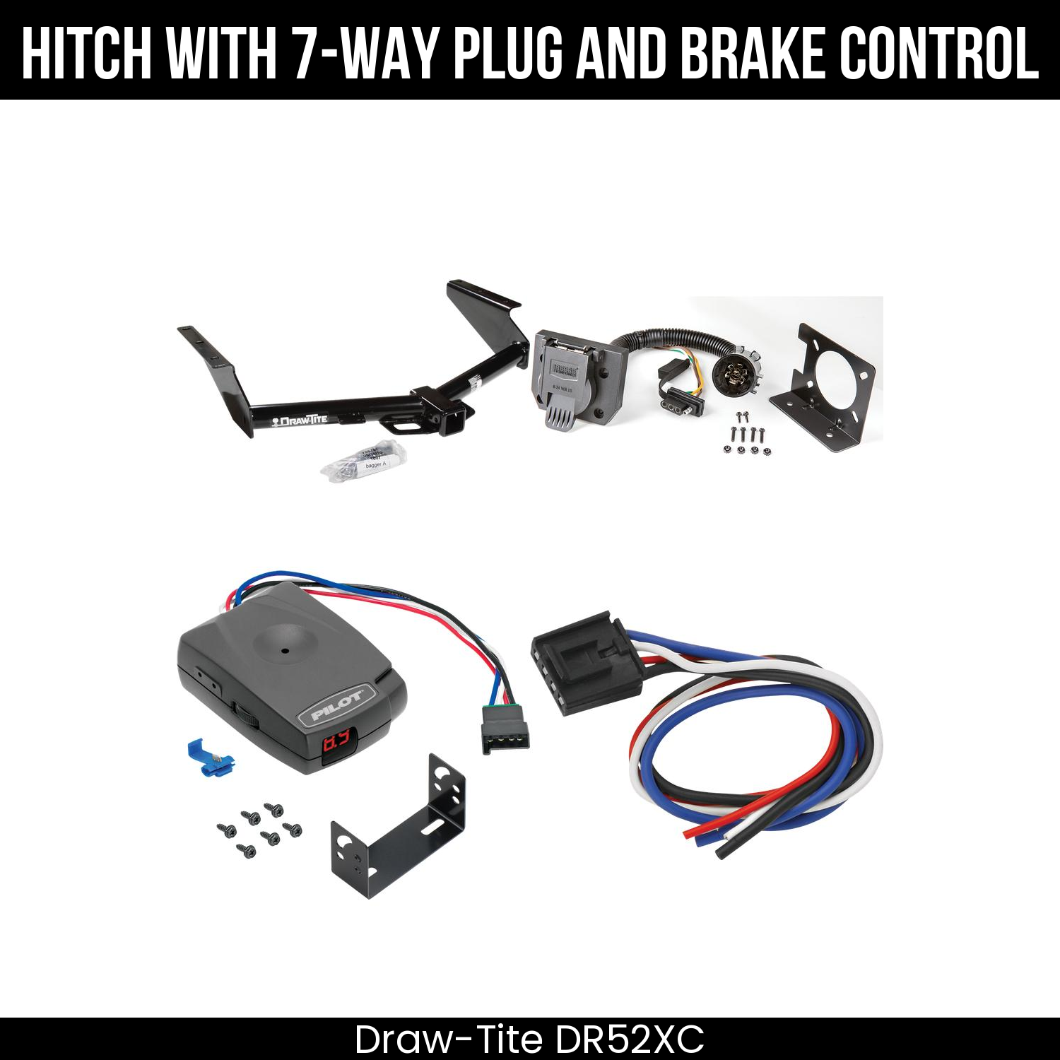 Trailer Hitch , 7-Way , Pro Series Pilot Brake Control