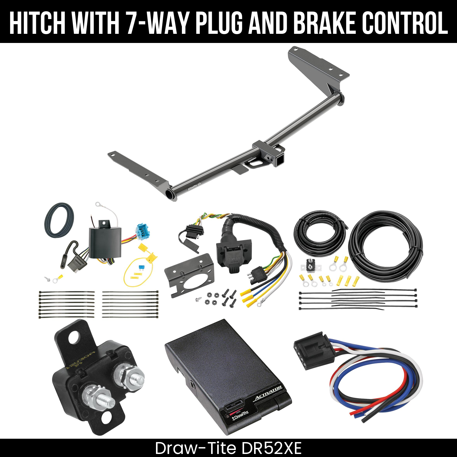 Trailer Hitch , 7-Way , Draw-Tite Activator Brake Control