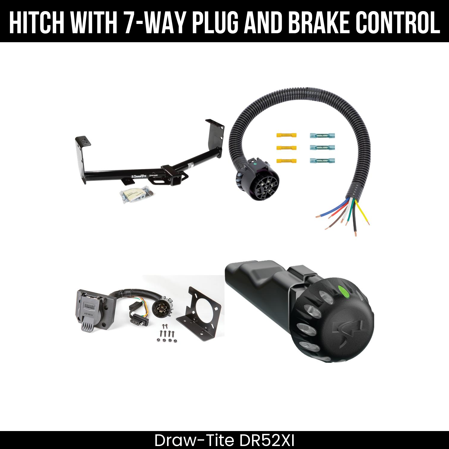 Trailer Hitch , 7-Way , Tekonsha Voyager iD Smart Brake Control
