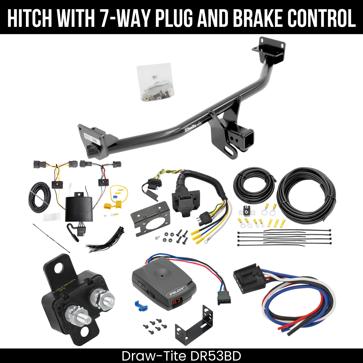 Trailer Hitch , 7-Way , Pro Series Pilot Brake Control