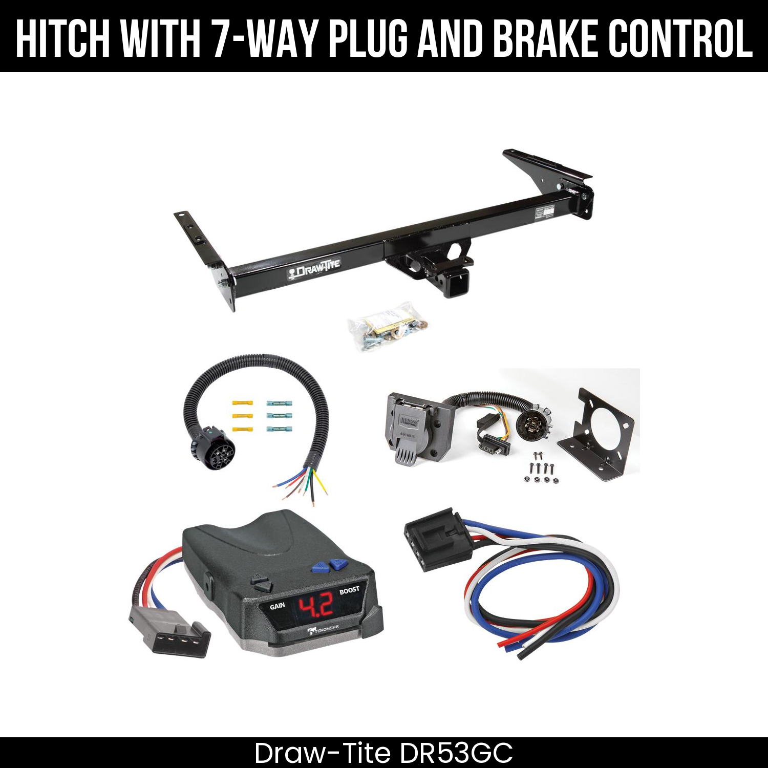 Trailer Hitch , 7-Way , Tekonsha Brake EVN Control