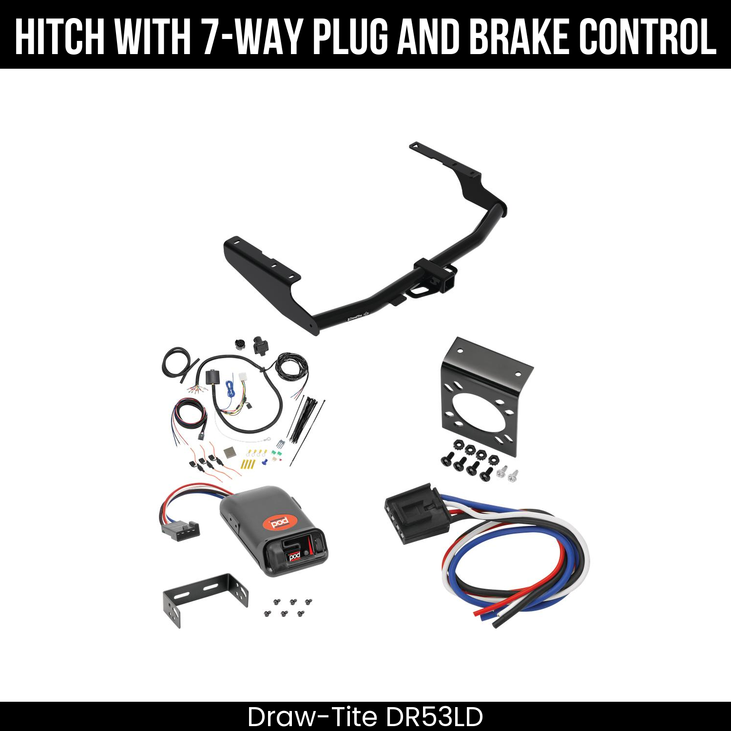 Trailer Hitch , 7-Way , Pro Series POD Brake Control
