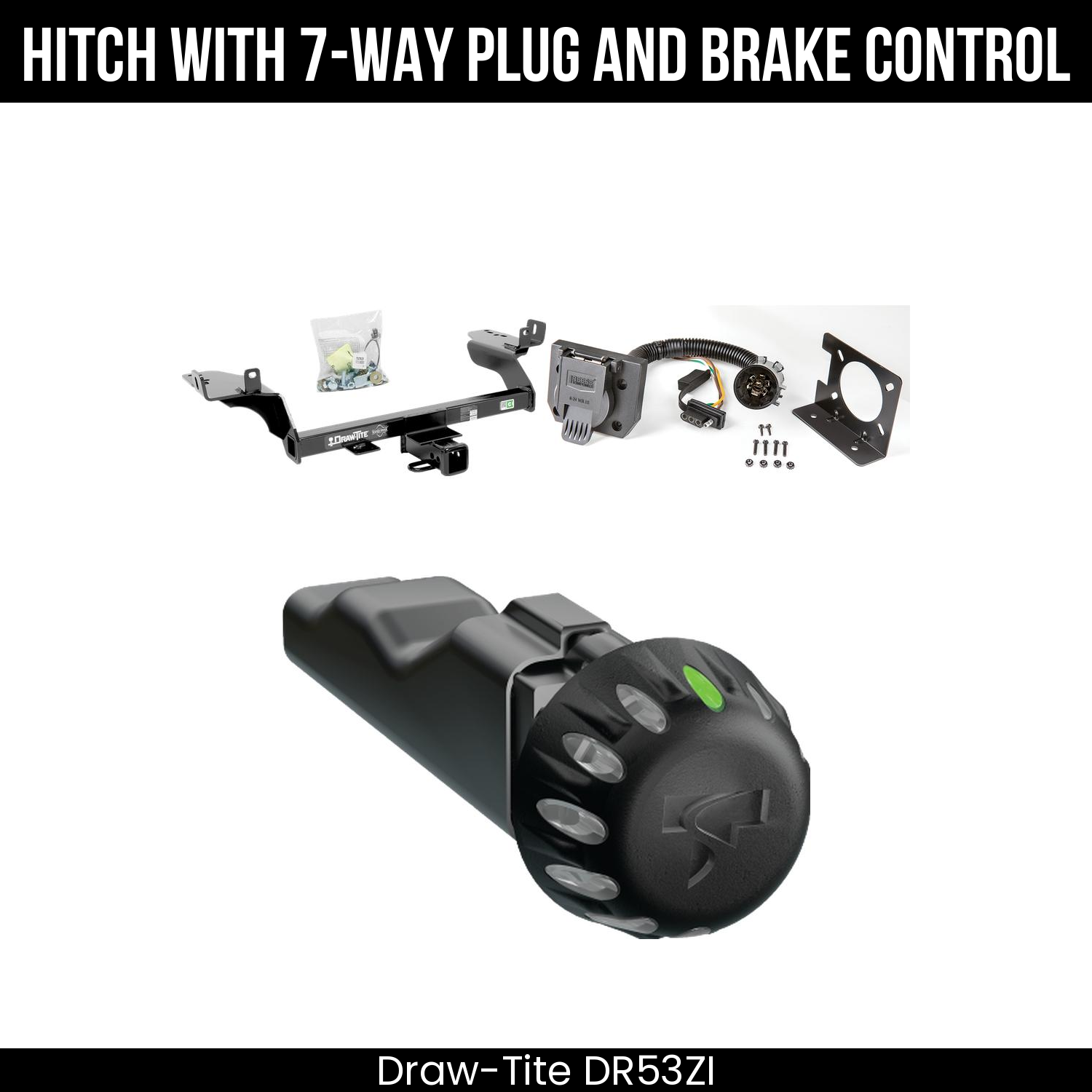 Trailer Hitch , 7-Way , Tekonsha Voyager iD Smart Brake Control