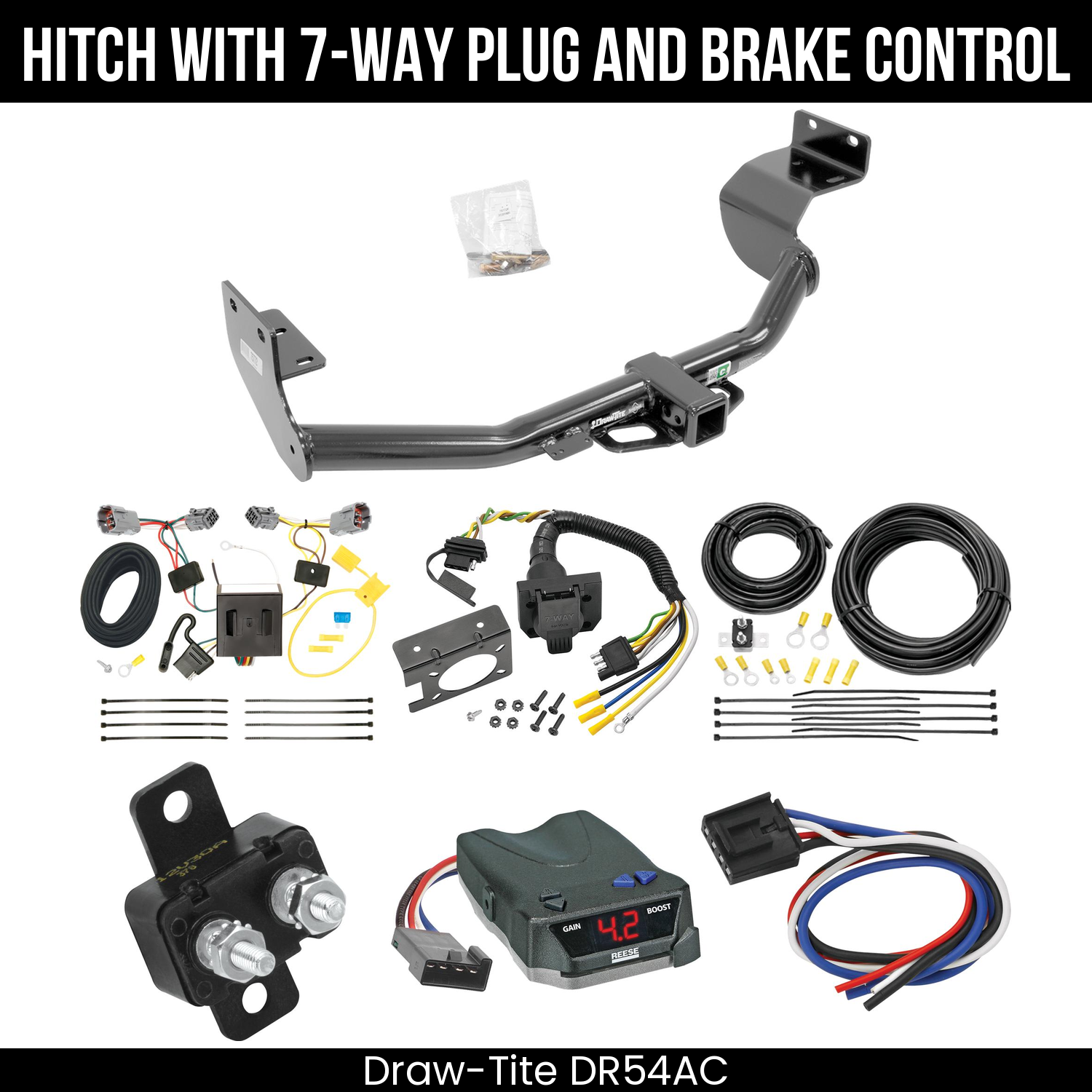 Trailer Hitch , 7-Way , Reese Brake EVN Control