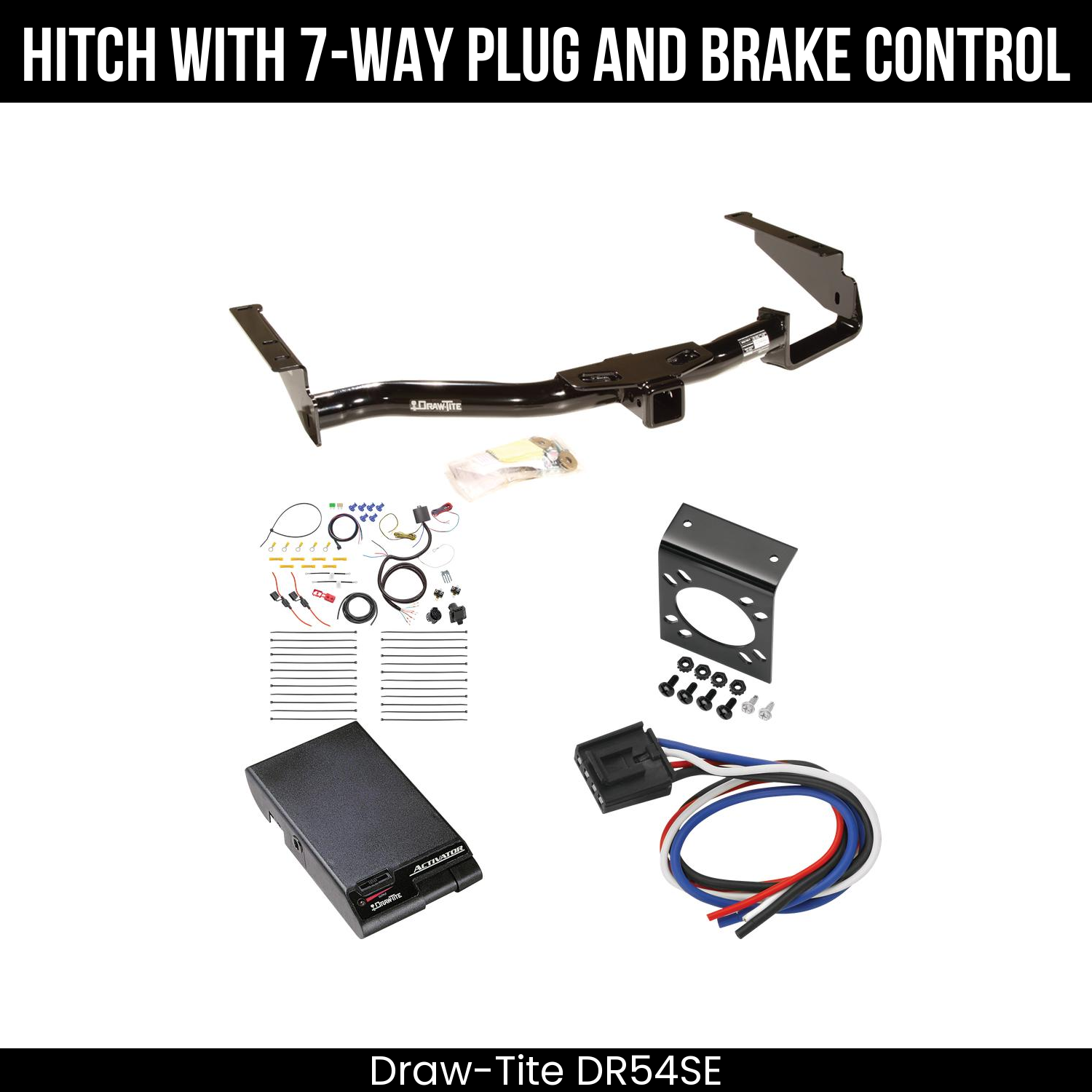 Trailer Hitch , 7-Way , Draw-Tite Activator Brake Control