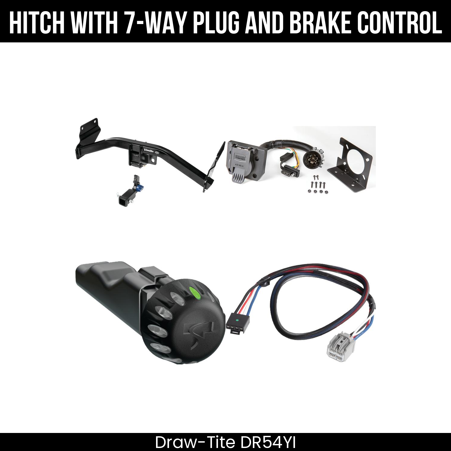 Trailer Hitch , 7-Way , Tekonsha Voyager iD Smart Brake Control
