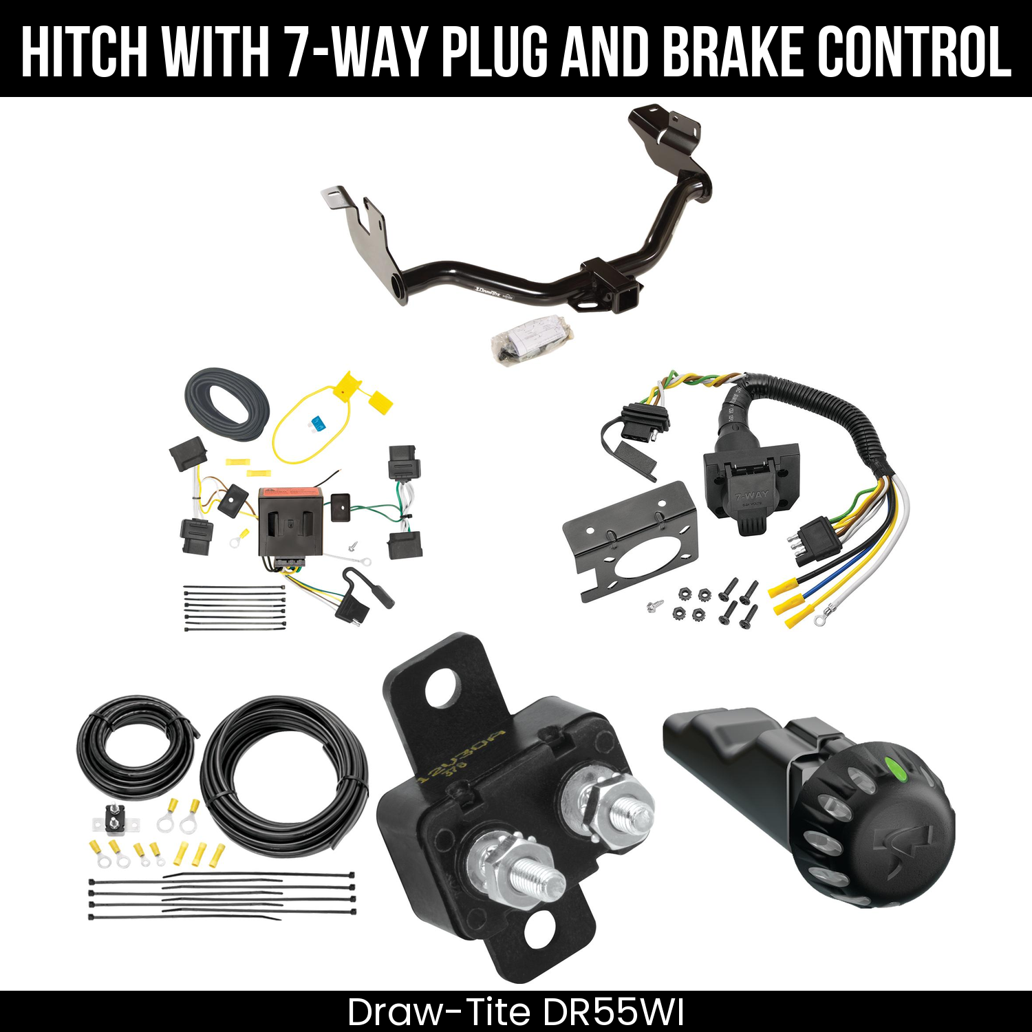 Trailer Hitch , 7-Way , Tekonsha Voyager iD Smart Brake Control