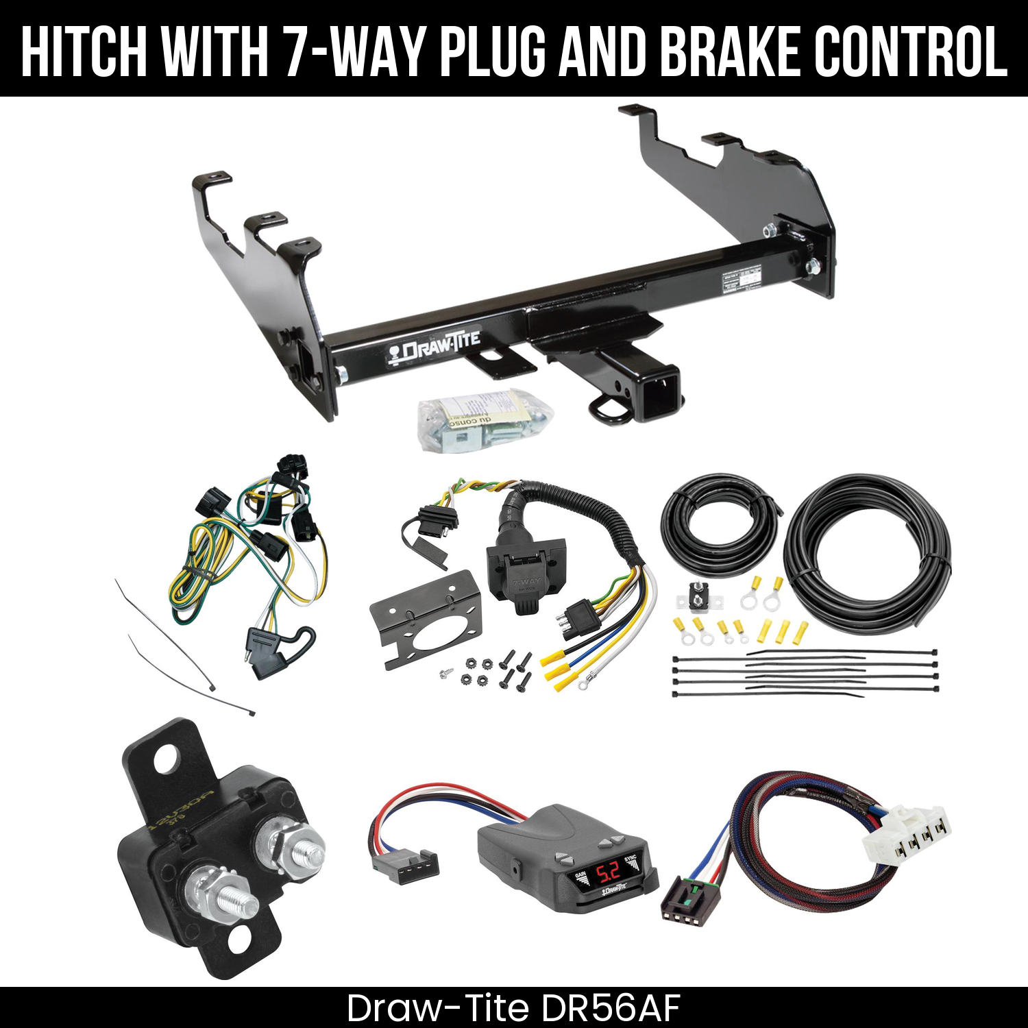 Trailer Hitch , 7-Way , Draw-Tite Activator IV Brake Control