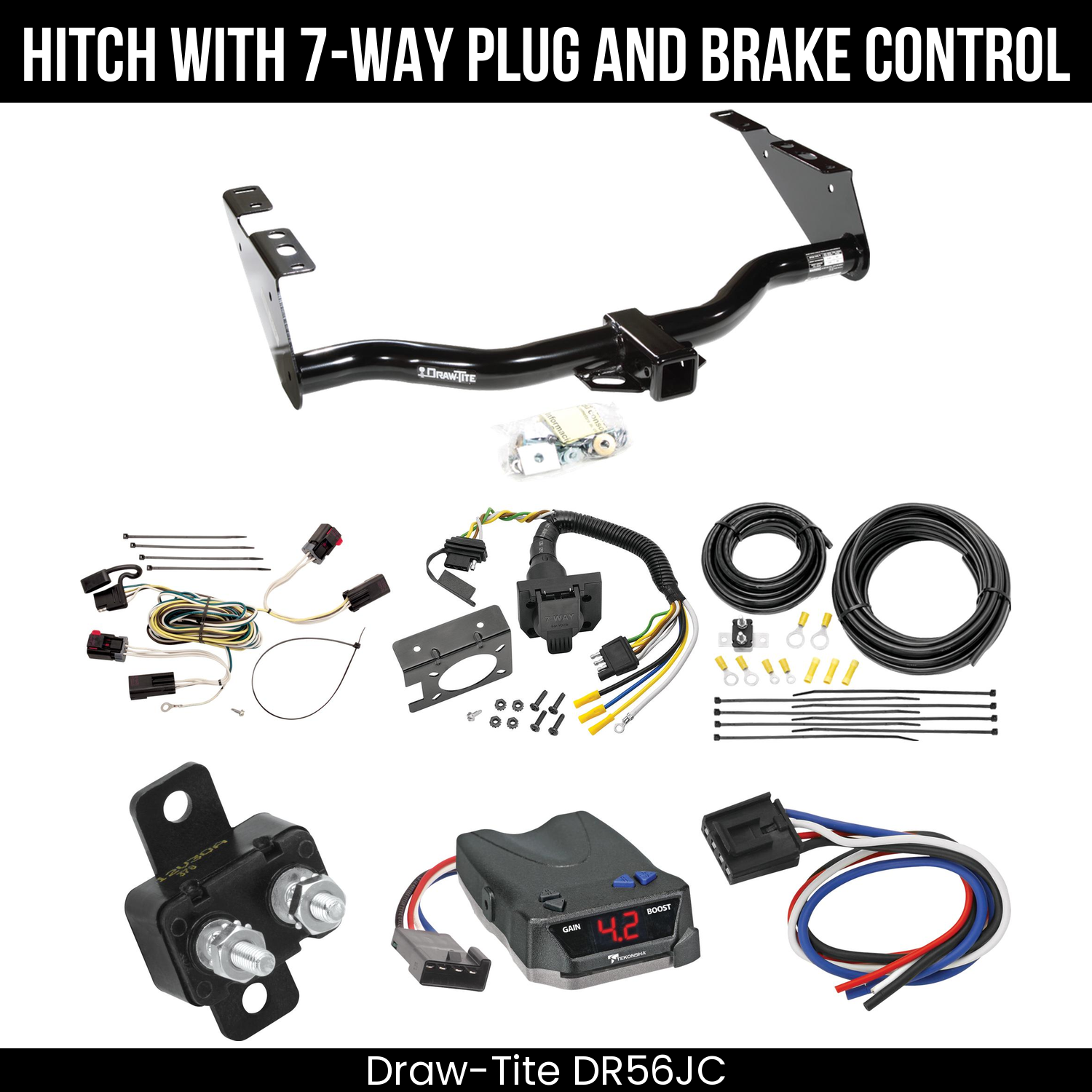 Trailer Hitch , 7-Way , Tekonsha Brake EVN Control
