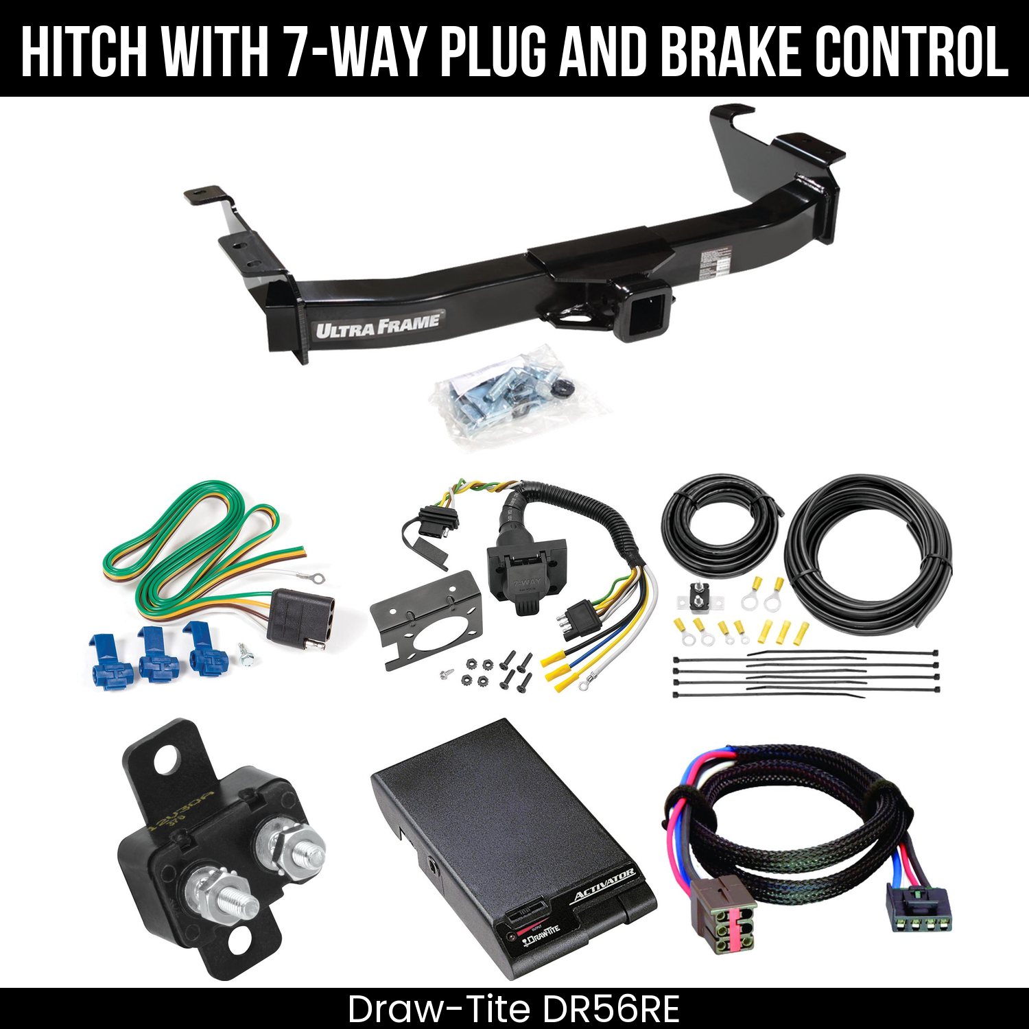 Trailer Hitch , 7-Way , Draw-Tite Activator Brake Control