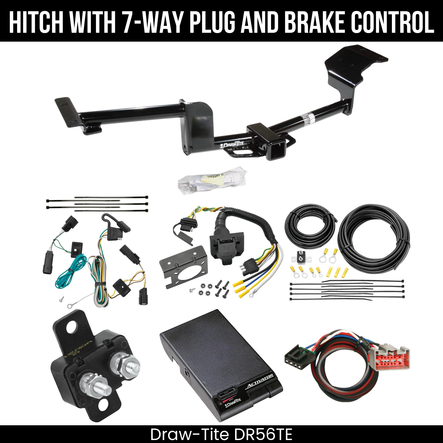 Trailer Hitch , 7-Way , Draw-Tite Activator Brake Control