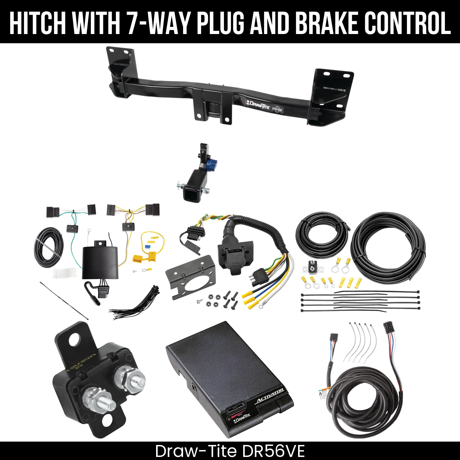 Trailer Hitch , 7-Way , Draw-Tite Activator Brake Control
