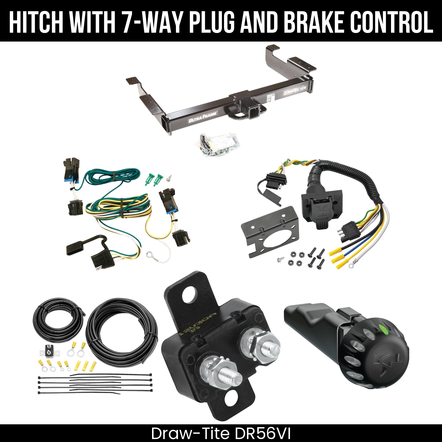 Trailer Hitch , 7-Way , Tekonsha Voyager iD Smart Brake Control