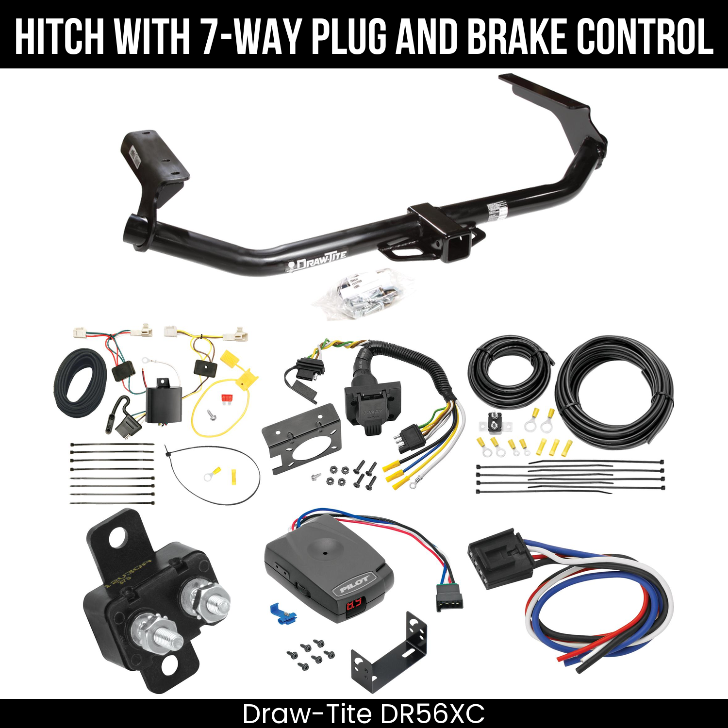 Trailer Hitch , 7-Way , Pro Series Pilot Brake Control