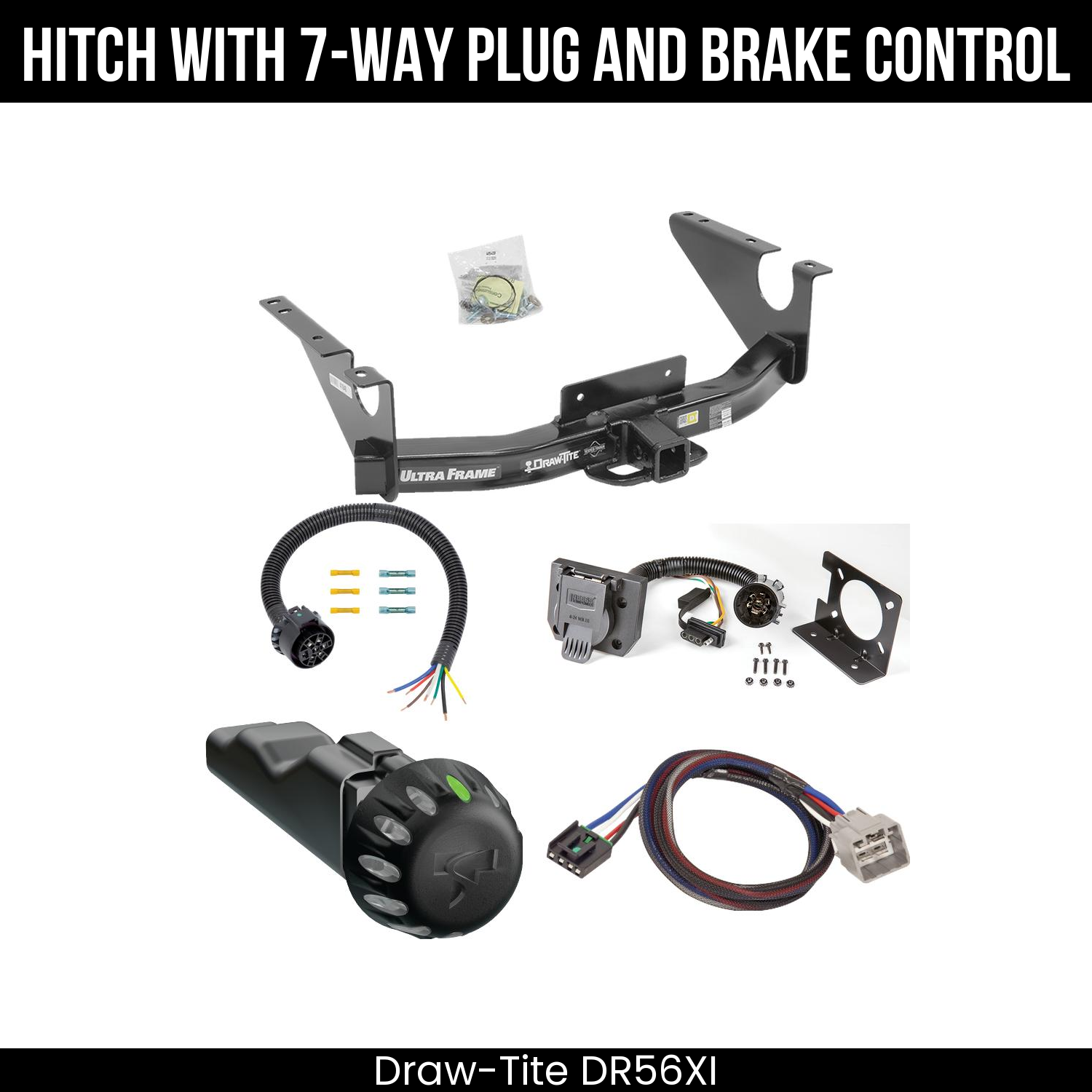 Trailer Hitch , 7-Way , Tekonsha Voyager iD Smart Brake Control