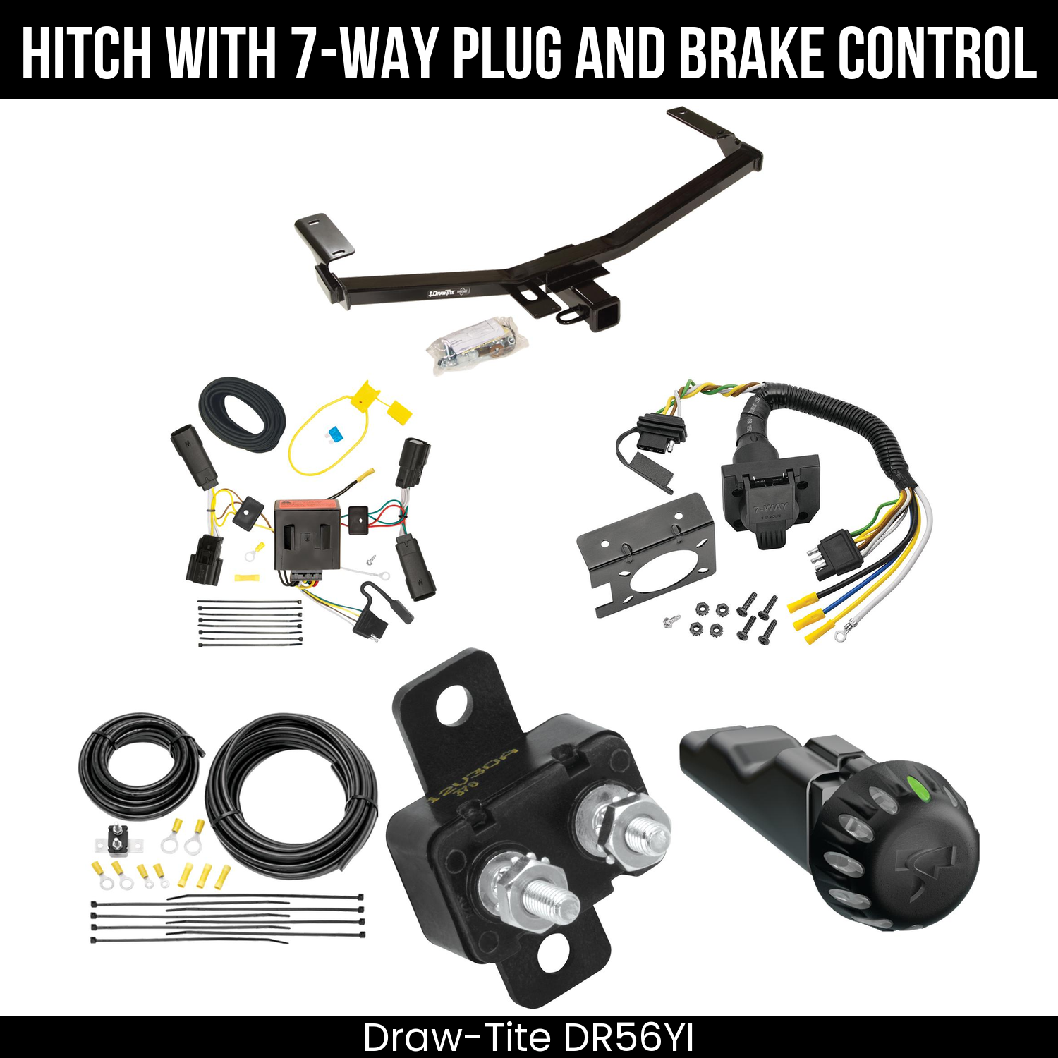 Trailer Hitch , 7-Way , Tekonsha Voyager iD Smart Brake Control