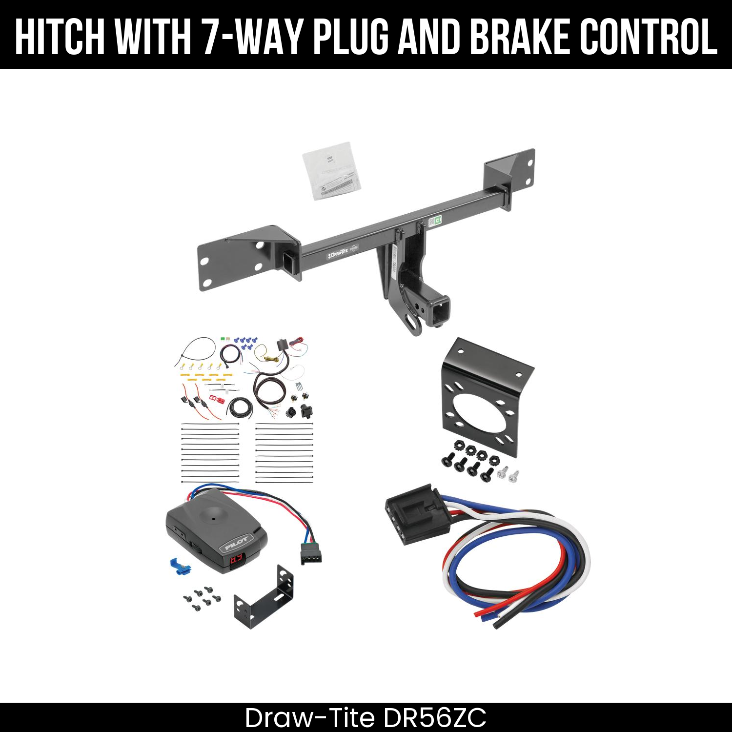 Trailer Hitch , 7-Way , Pro Series Pilot Brake Control