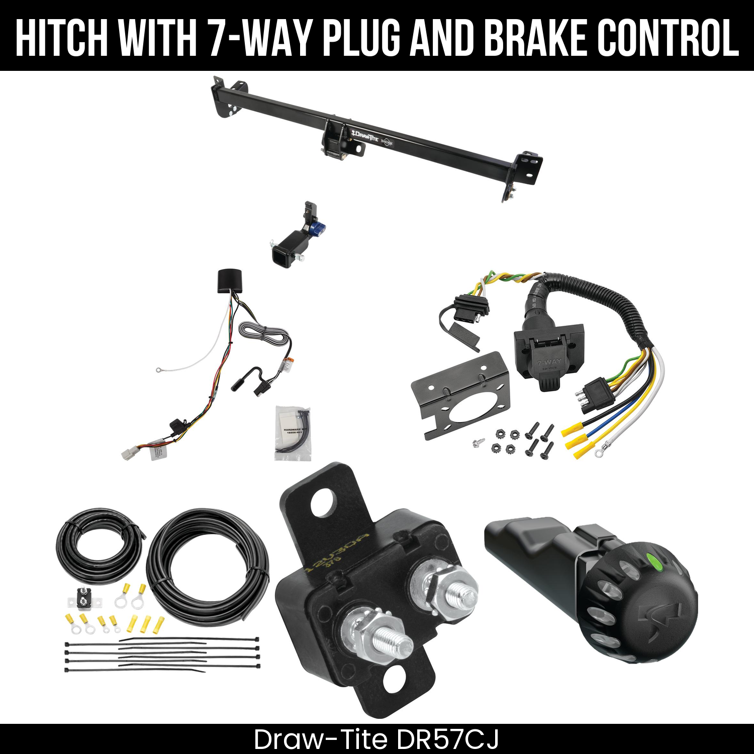 Trailer Hitch , 7-Way , Tekonsha Voyager iD Smart Brake Control