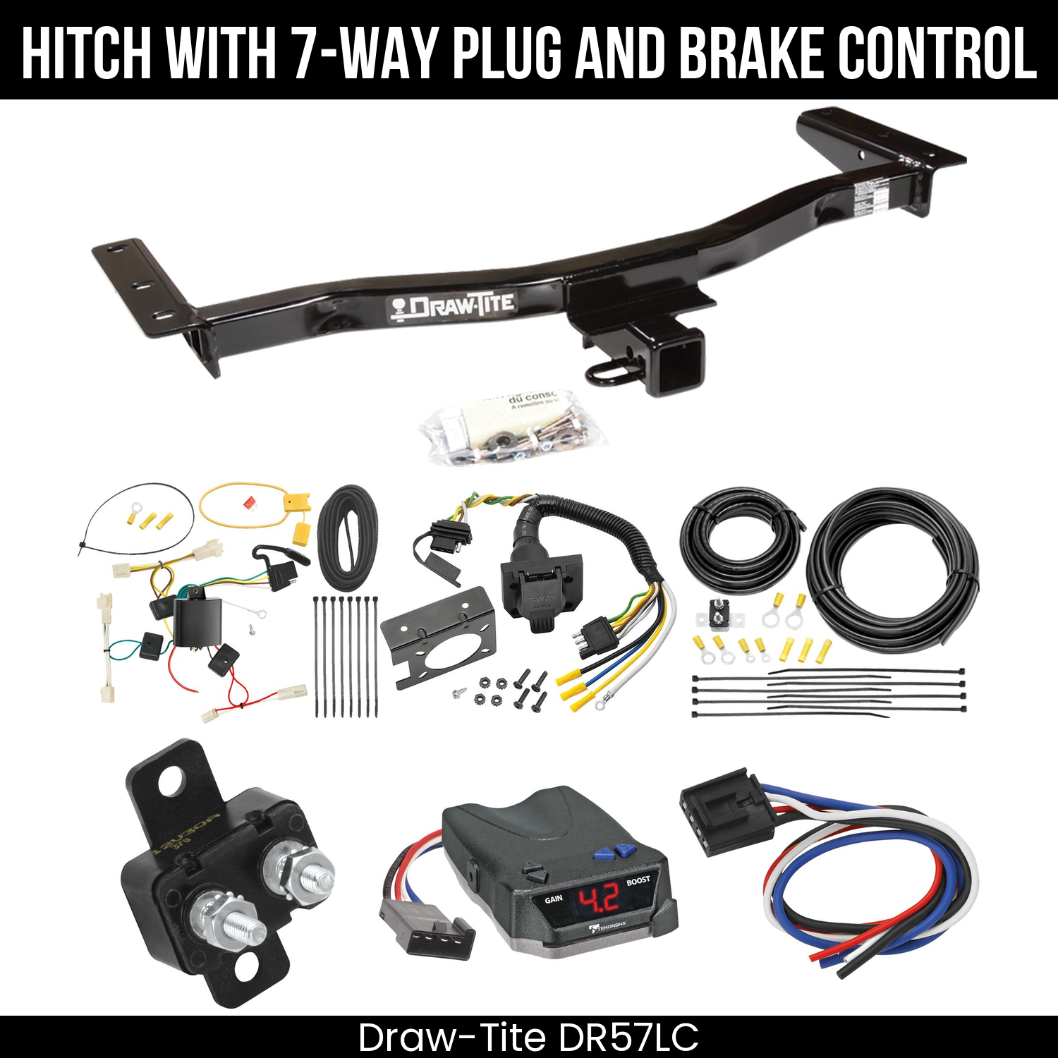 Trailer Hitch , 7-Way , Tekonsha Brake EVN Control