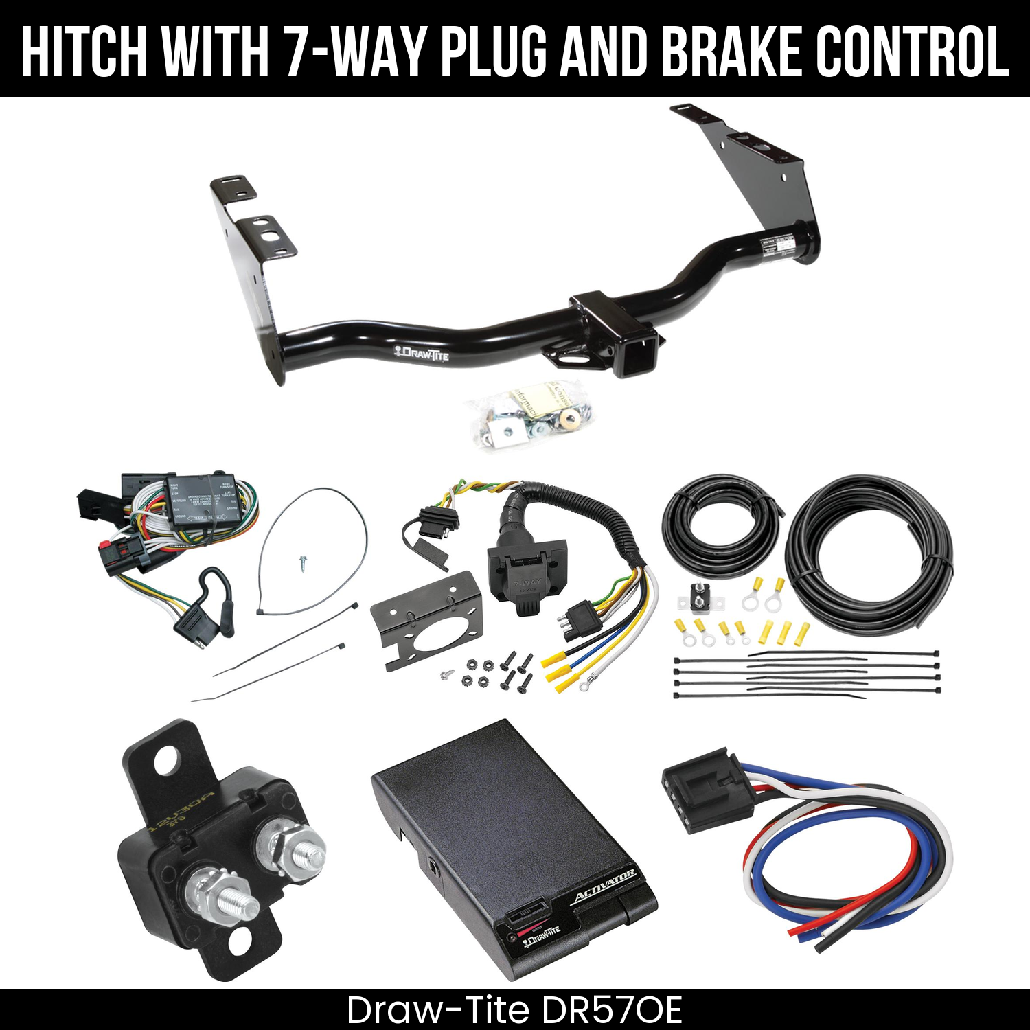 Trailer Hitch , 7-Way , Draw-Tite Activator Brake Control
