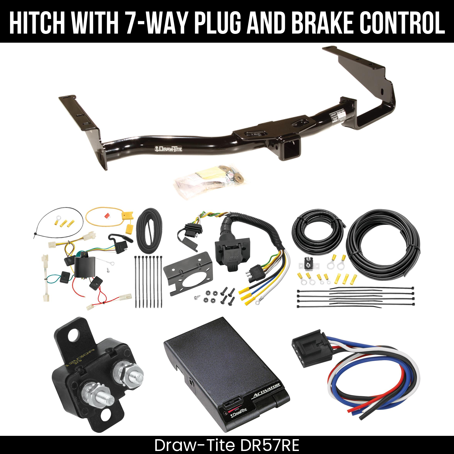 Trailer Hitch , 7-Way , Draw-Tite Activator Brake Control
