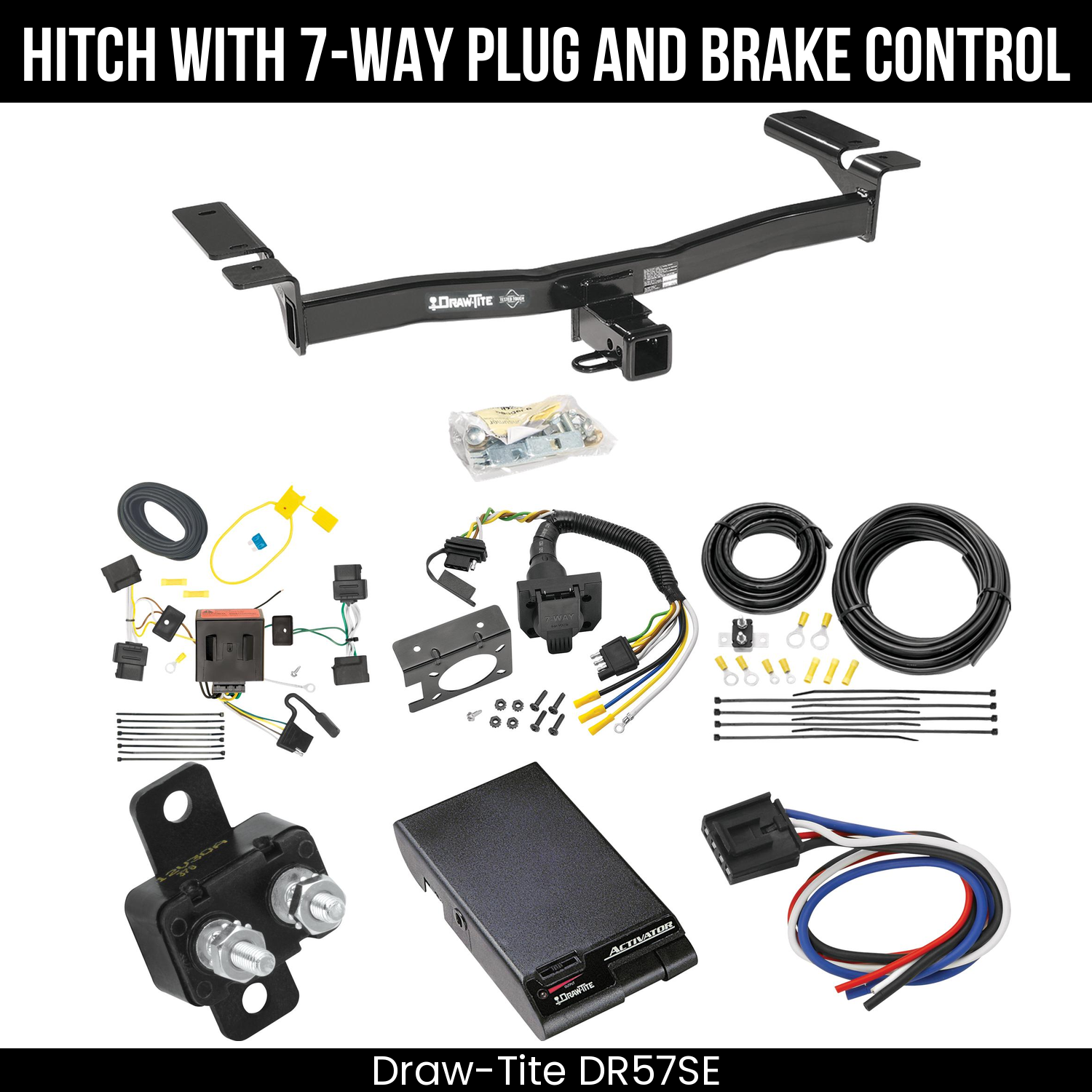 Trailer Hitch , 7-Way , Draw-Tite Activator Brake Control