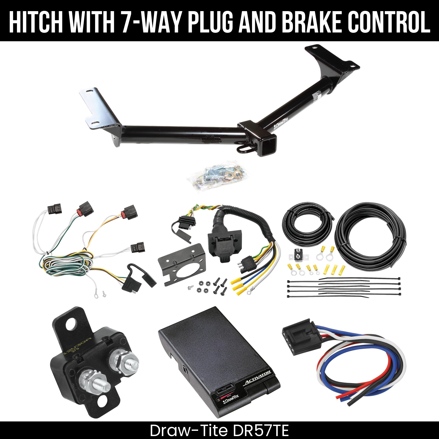 Trailer Hitch , 7-Way , Draw-Tite Activator Brake Control