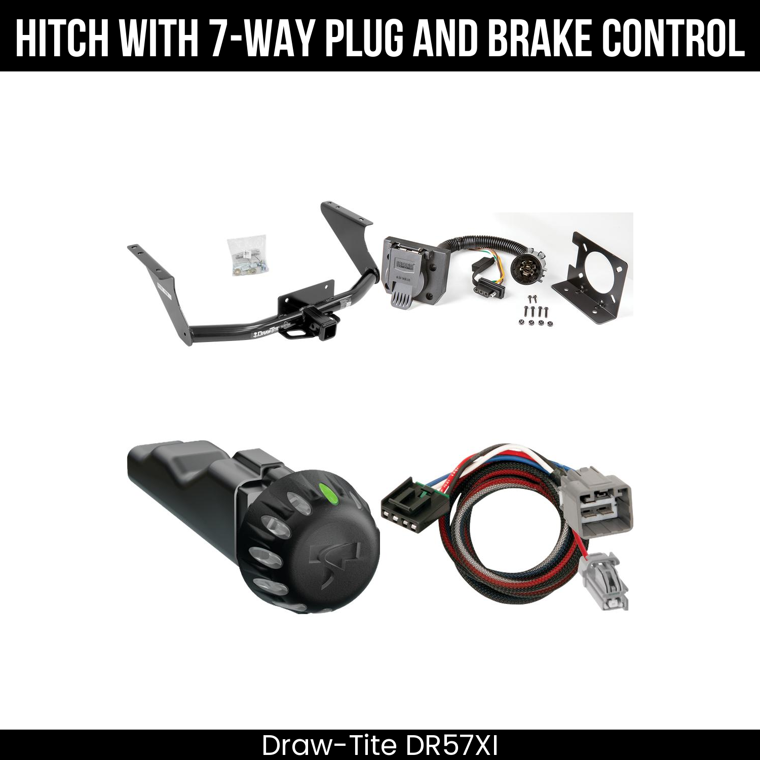 Trailer Hitch , 7-Way , Tekonsha Voyager iD Smart Brake Control