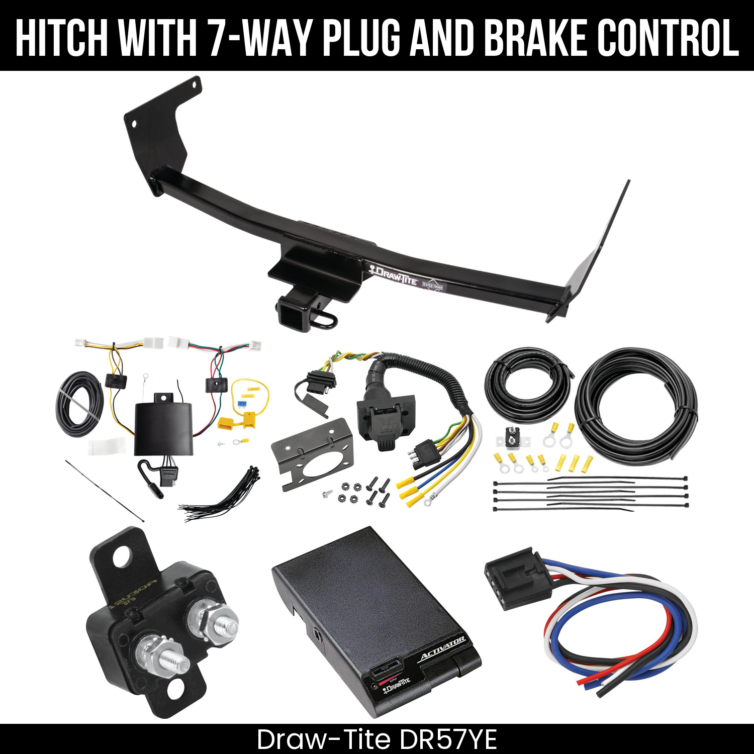 Trailer Hitch , 7-Way , Draw-Tite Activator Brake Control