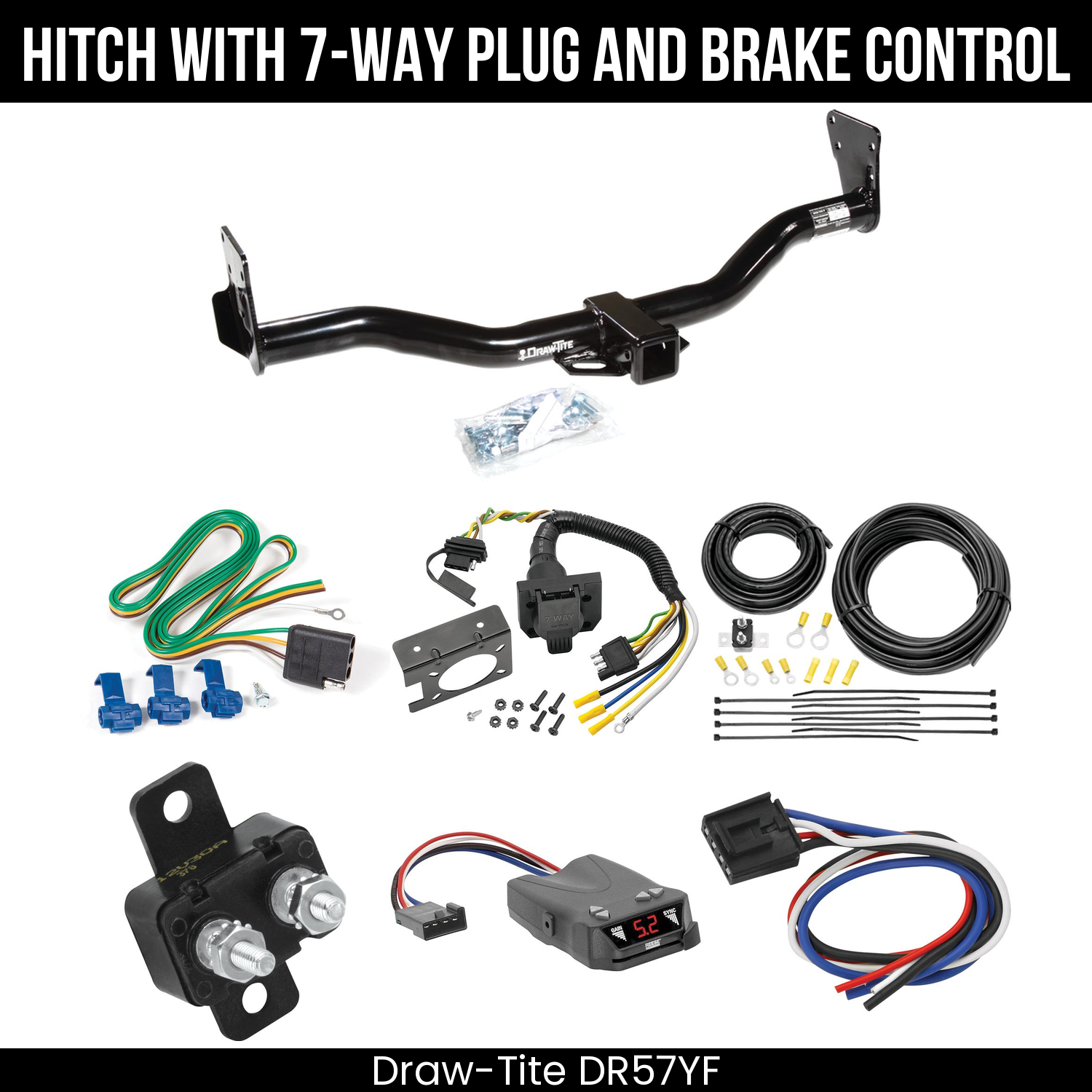 Trailer Hitch , 7-Way , Reese Brakeman IV Brake Control