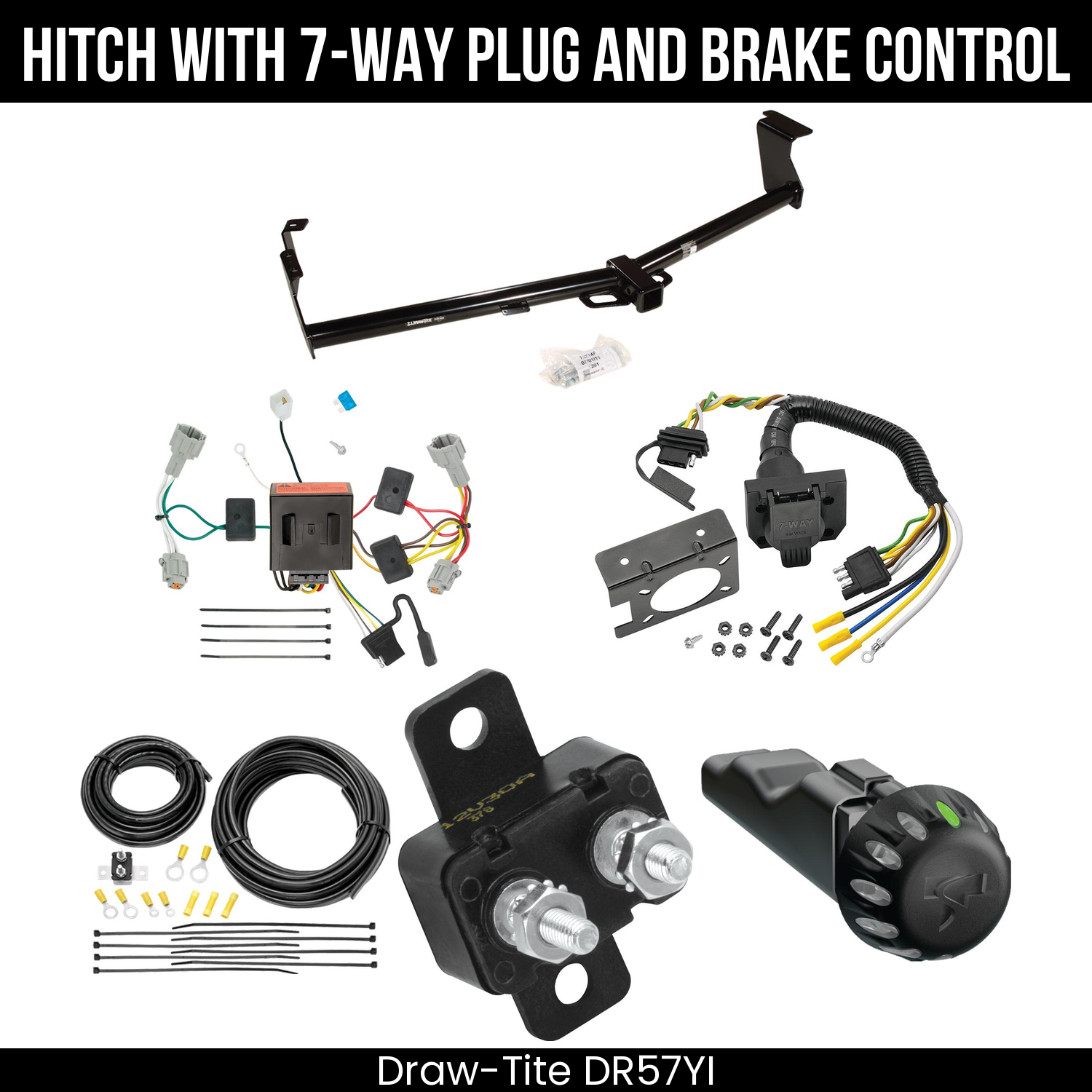 Trailer Hitch , 7-Way , Tekonsha Voyager iD Smart Brake Control