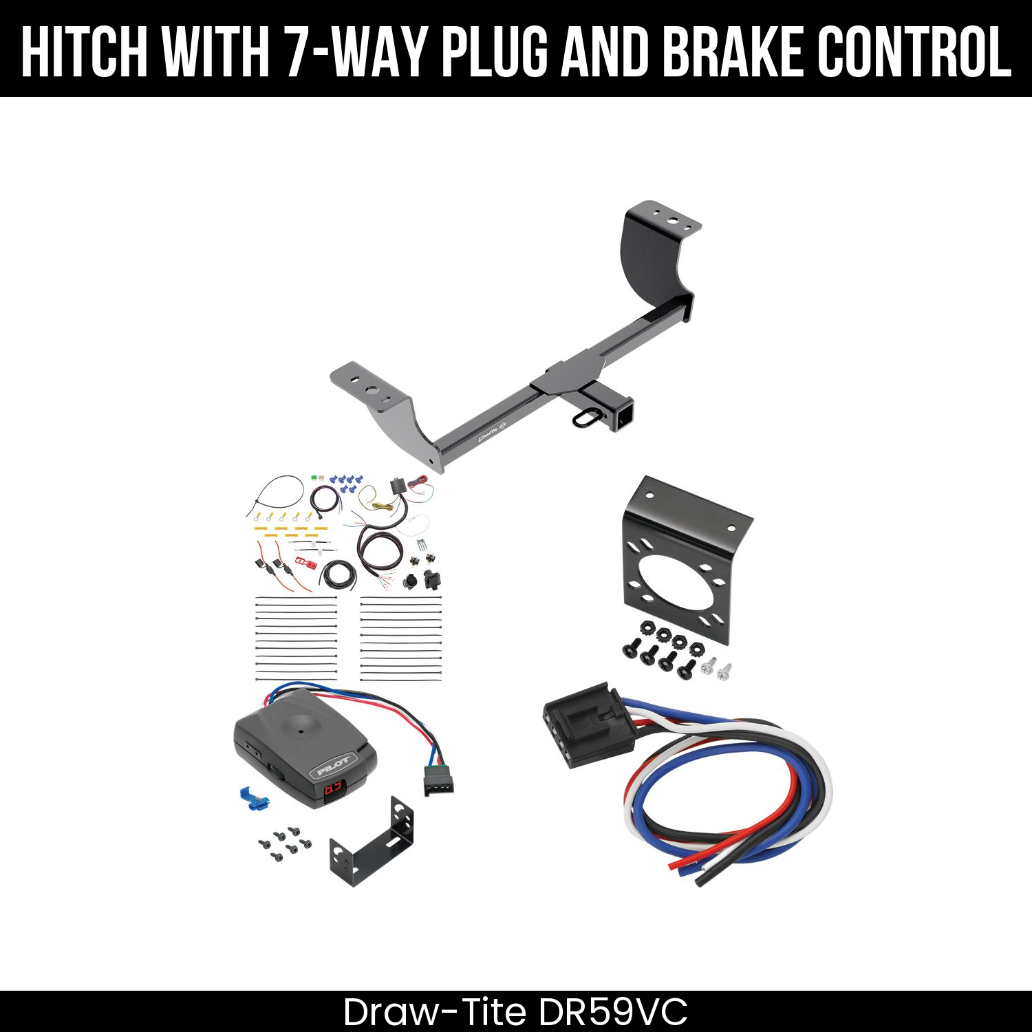 Trailer Hitch , 7-Way , Pro Series Pilot Brake Control