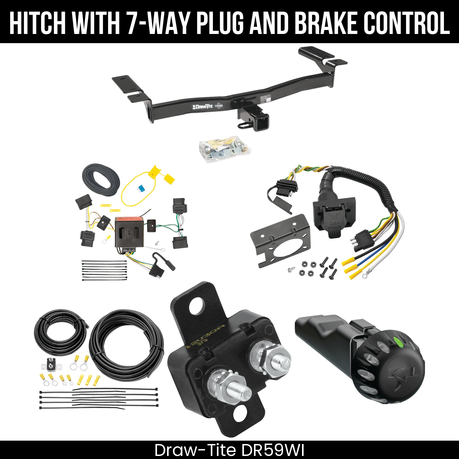 Trailer Hitch , 7-Way , Tekonsha Voyager iD Smart Brake Control
