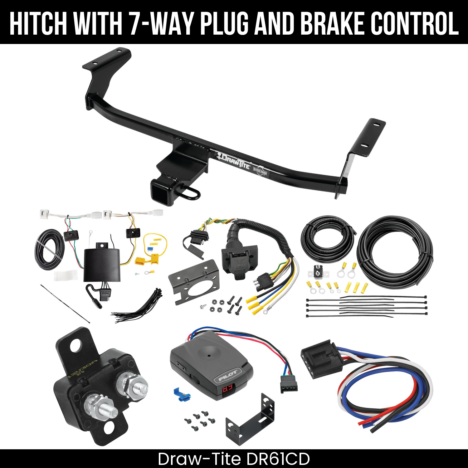 Trailer Hitch , 7-Way , Pro Series Pilot Brake Control