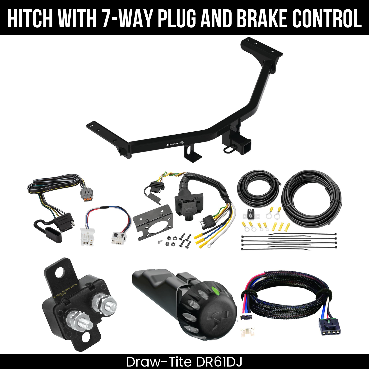 Trailer Hitch , 7-Way , Tekonsha Voyager iD Smart Brake Control