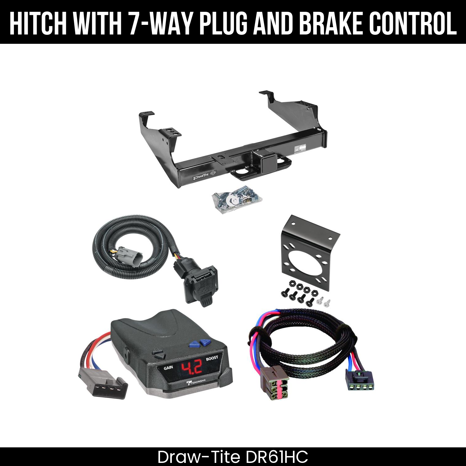 Trailer Hitch , 7-Way , Tekonsha Brake EVN Control