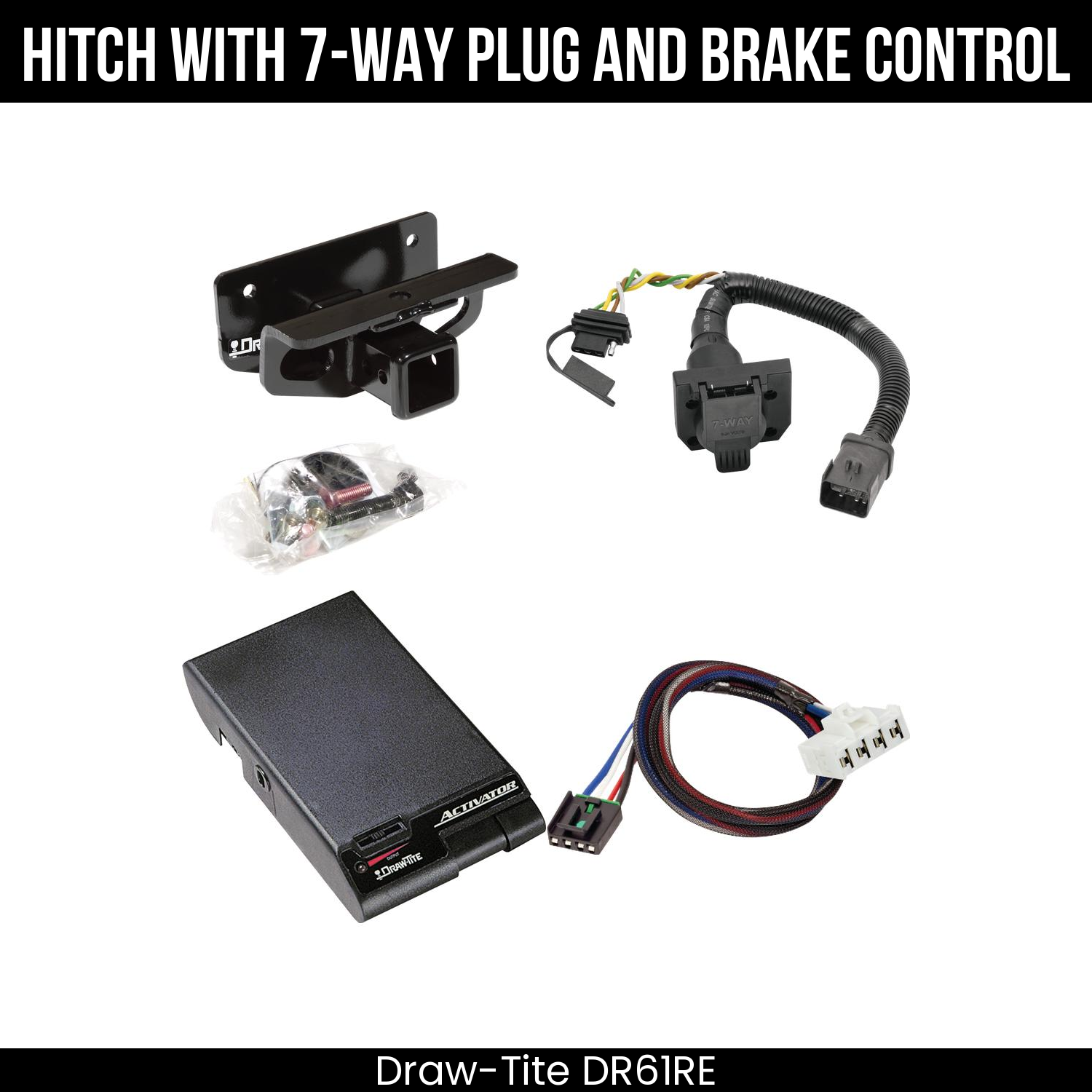 Trailer Hitch , 7-Way , Draw-Tite Activator Brake Control