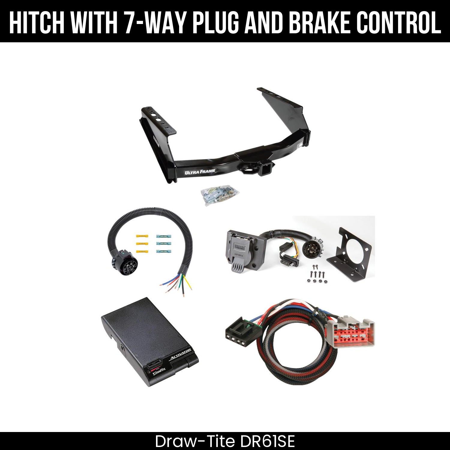 Trailer Hitch , 7-Way , Draw-Tite Activator Brake Control