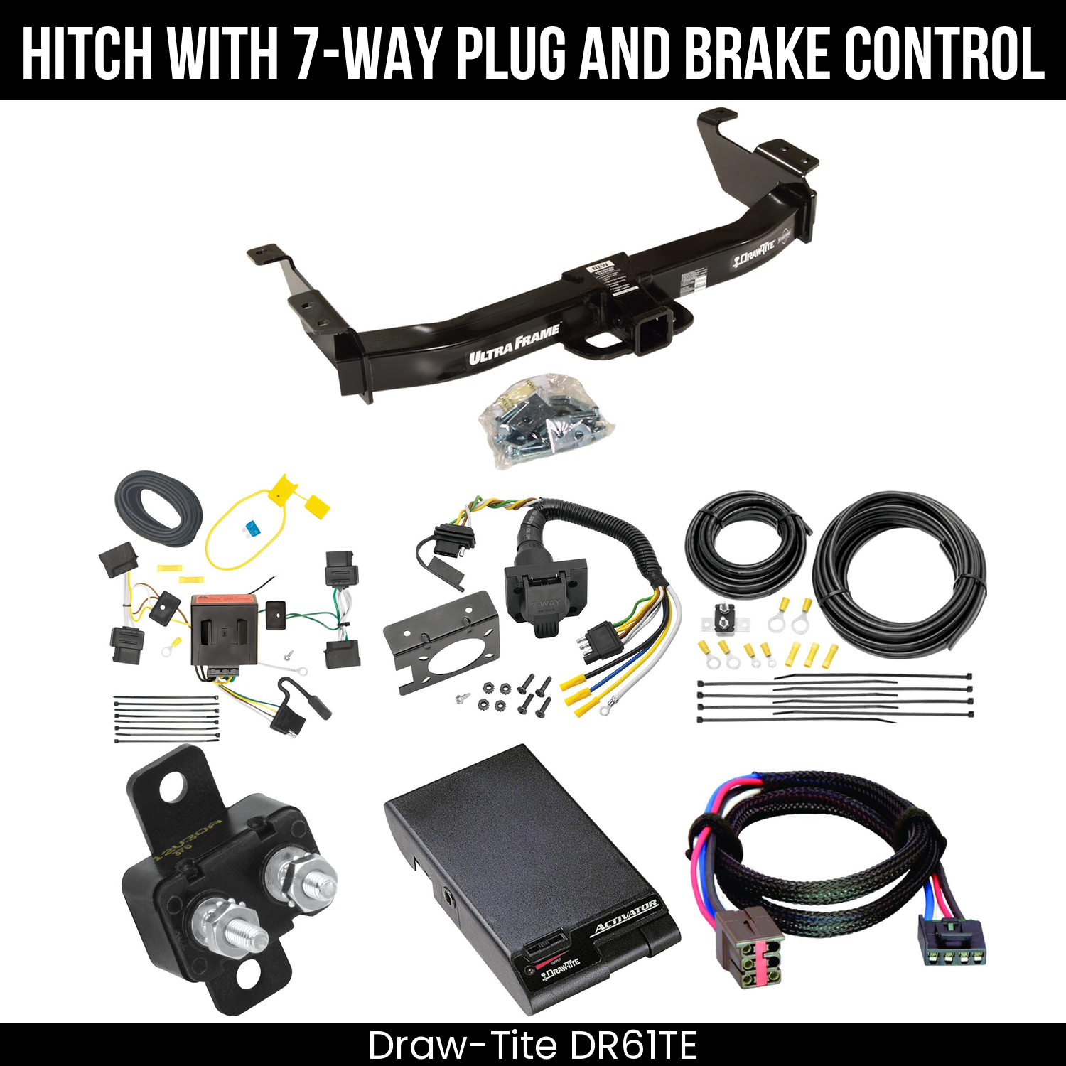 Trailer Hitch , 7-Way , Draw-Tite Activator Brake Control