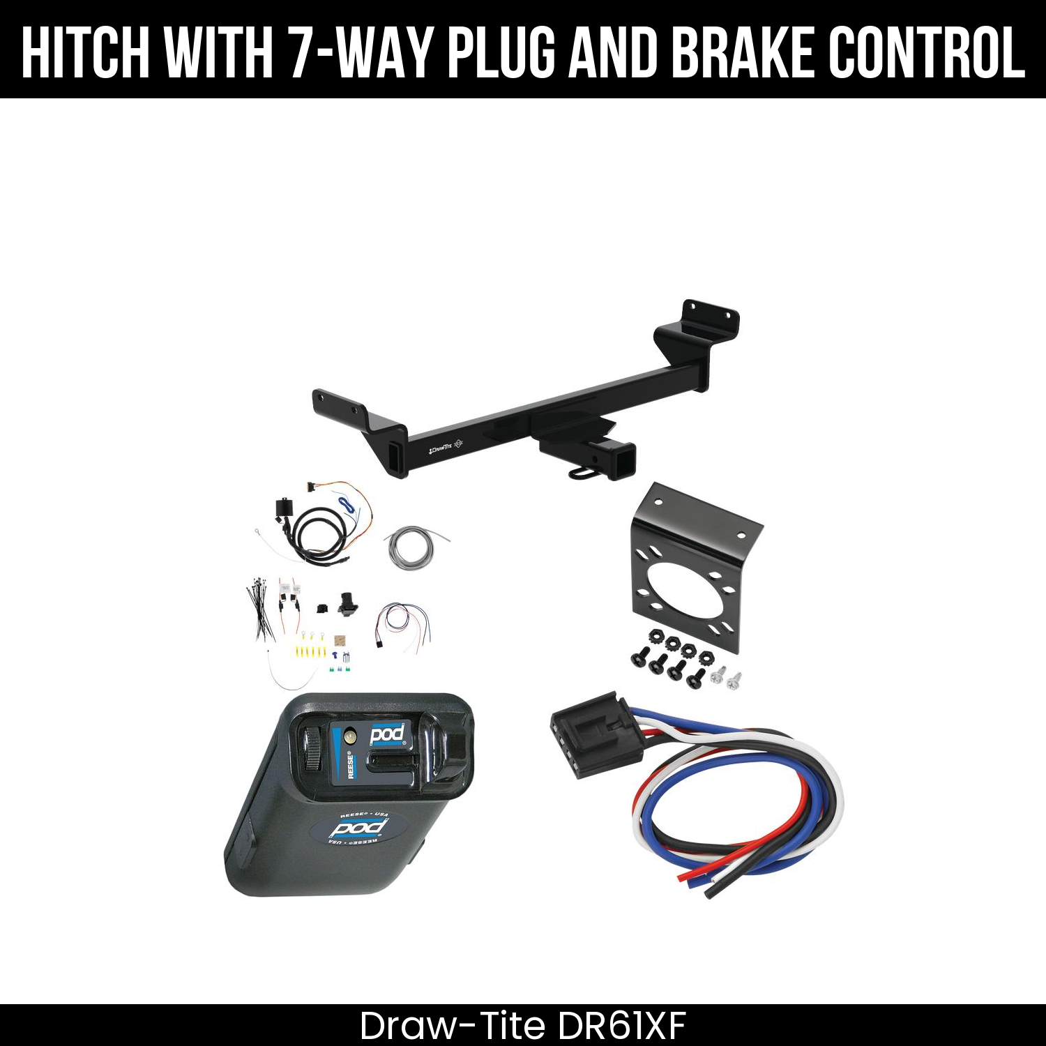 Trailer Hitch , 7-Way , Reese POD Brake Control