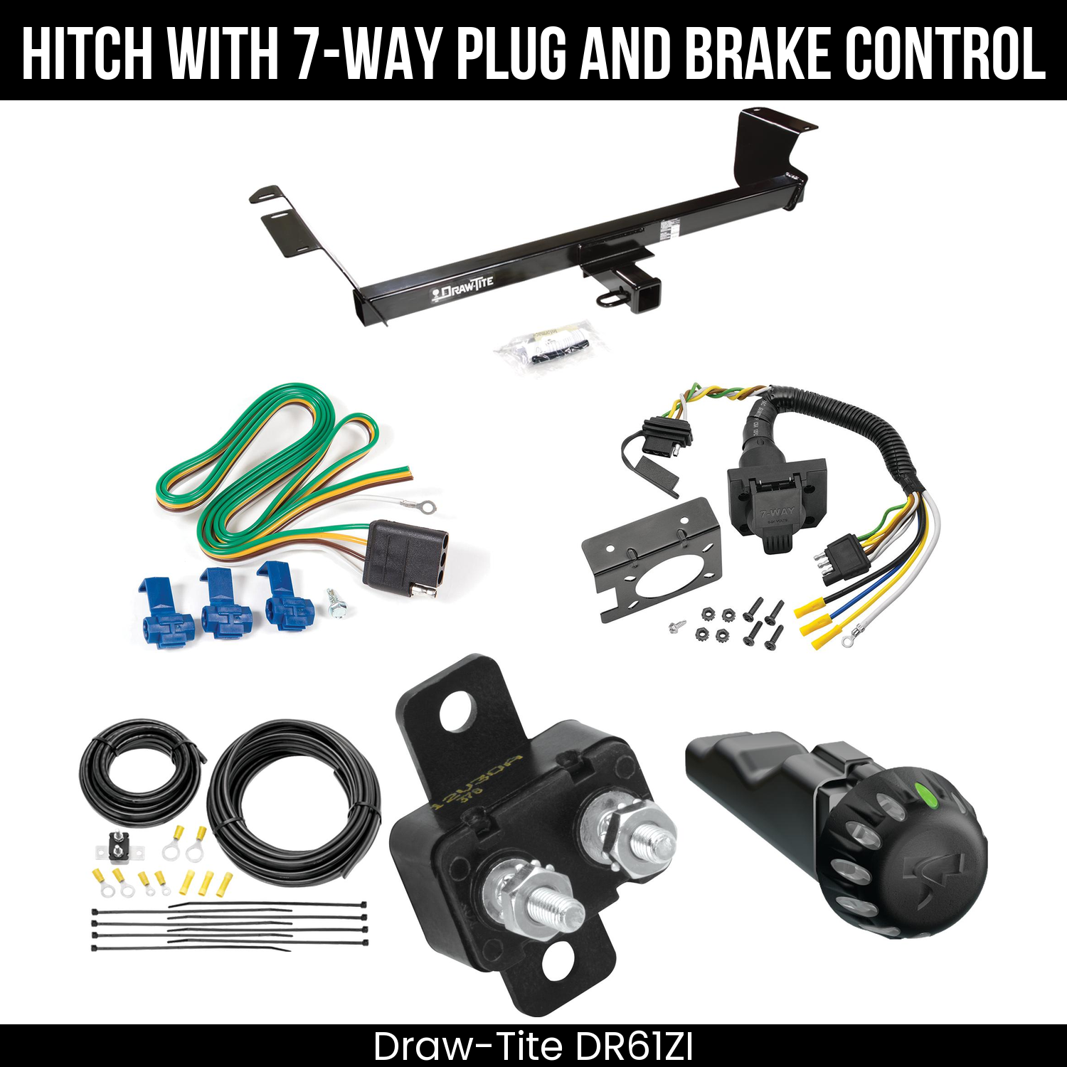 Trailer Hitch , 7-Way , Tekonsha Voyager iD Smart Brake Control