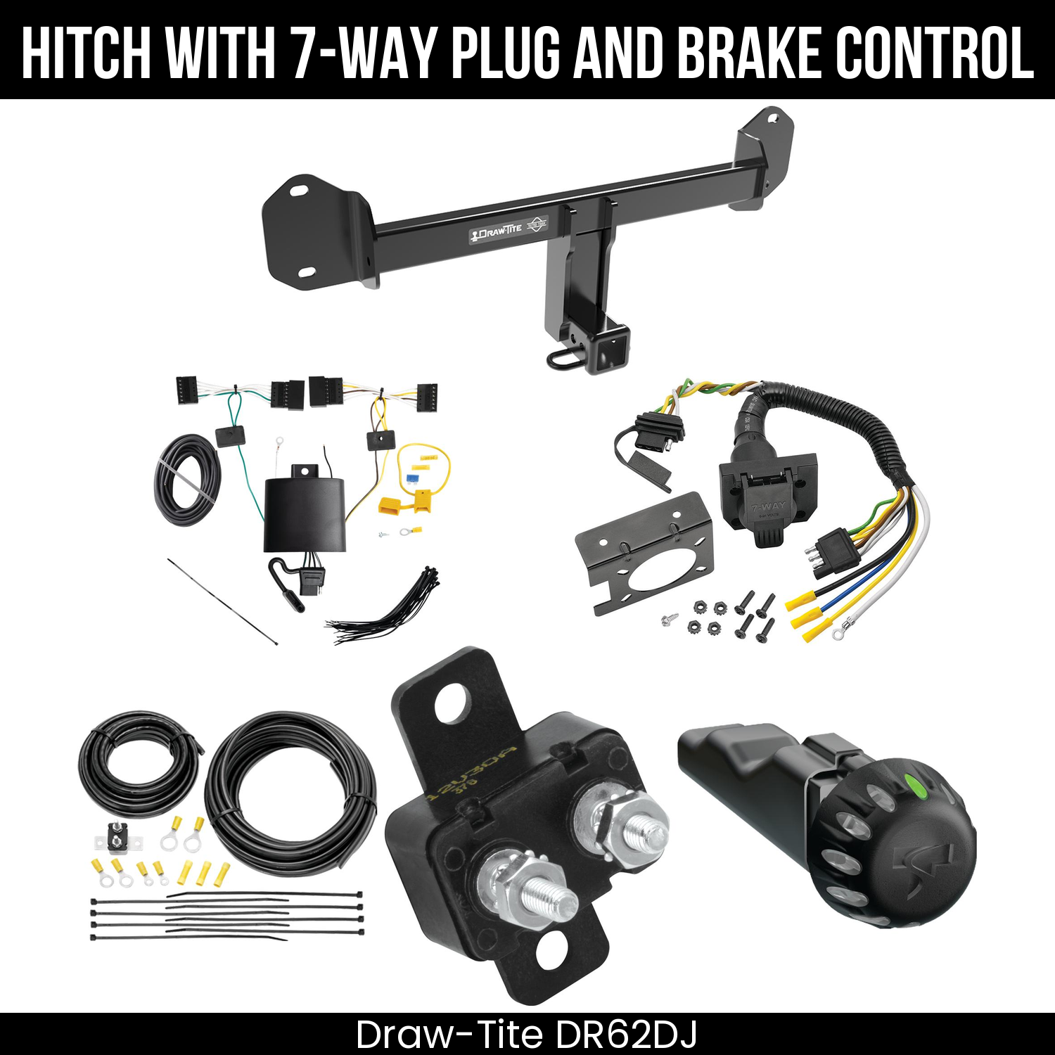 Trailer Hitch , 7-Way , Tekonsha Voyager iD Smart Brake Control