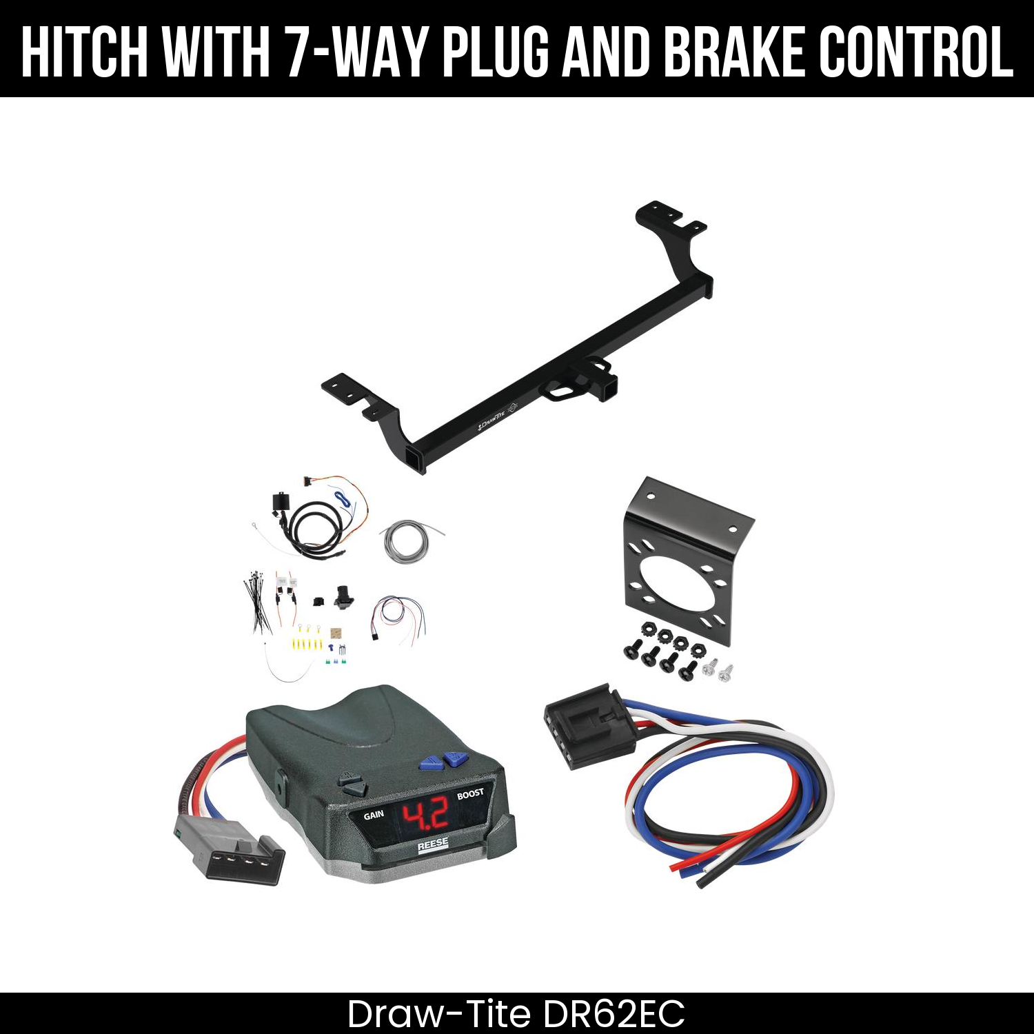 Trailer Hitch , 7-Way , Reese Brake EVN Control