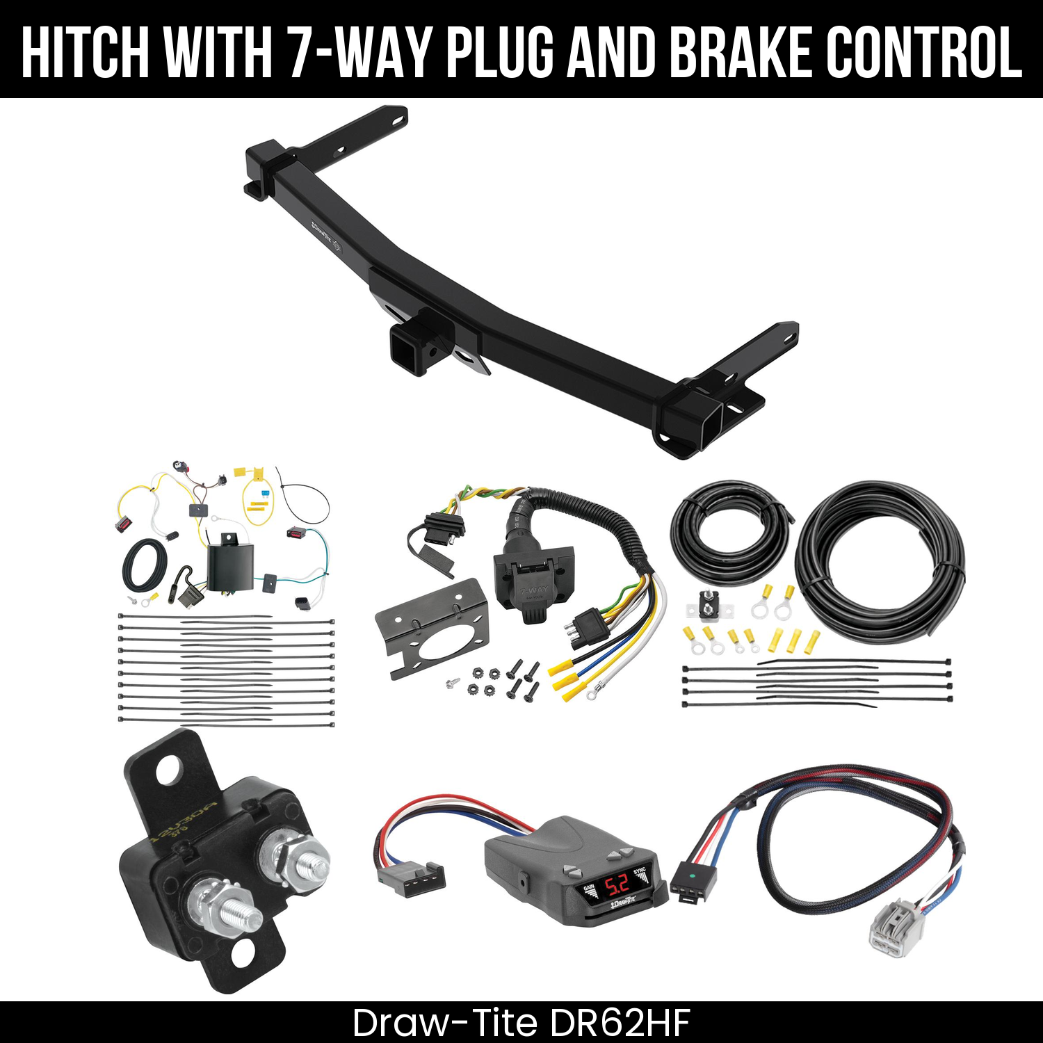 Trailer Hitch , 7-Way , Draw-Tite Activator IV Brake Control
