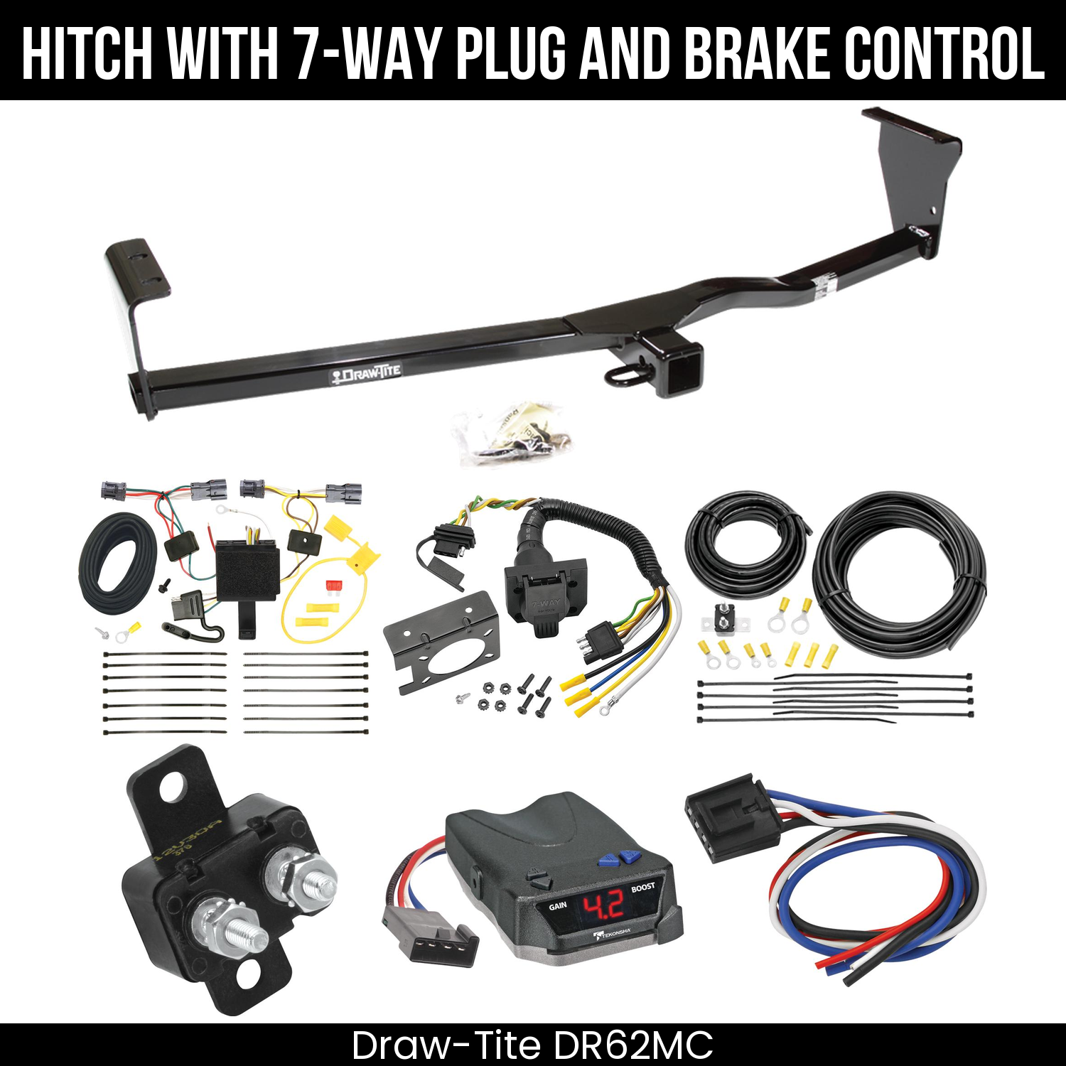 Trailer Hitch , 7-Way , Tekonsha Brake EVN Control