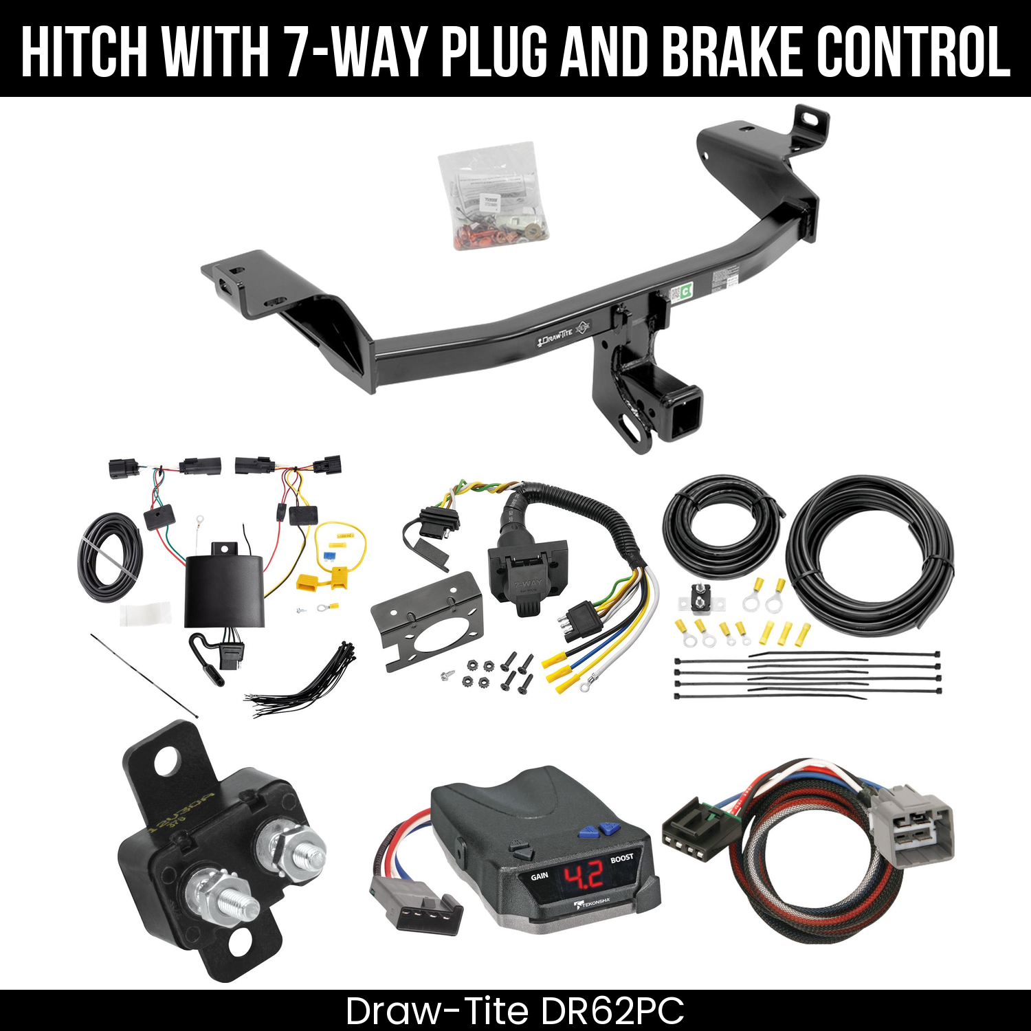 Trailer Hitch , 7-Way , Tekonsha Brake EVN Control