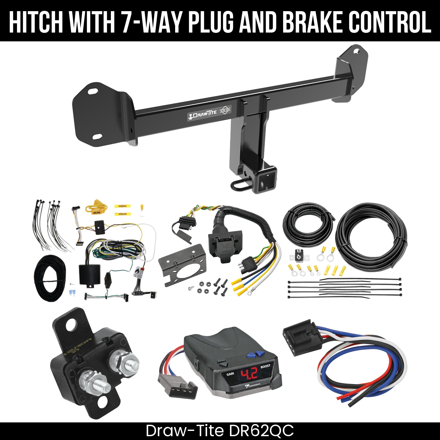 Trailer Hitch , 7-Way , Tekonsha Brake EVN Control